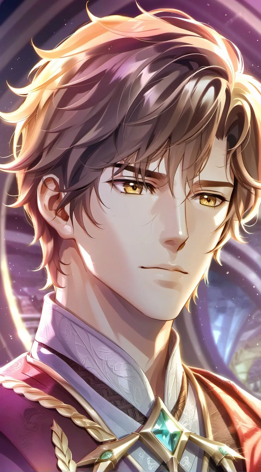 ai character: The Secret Admirer background