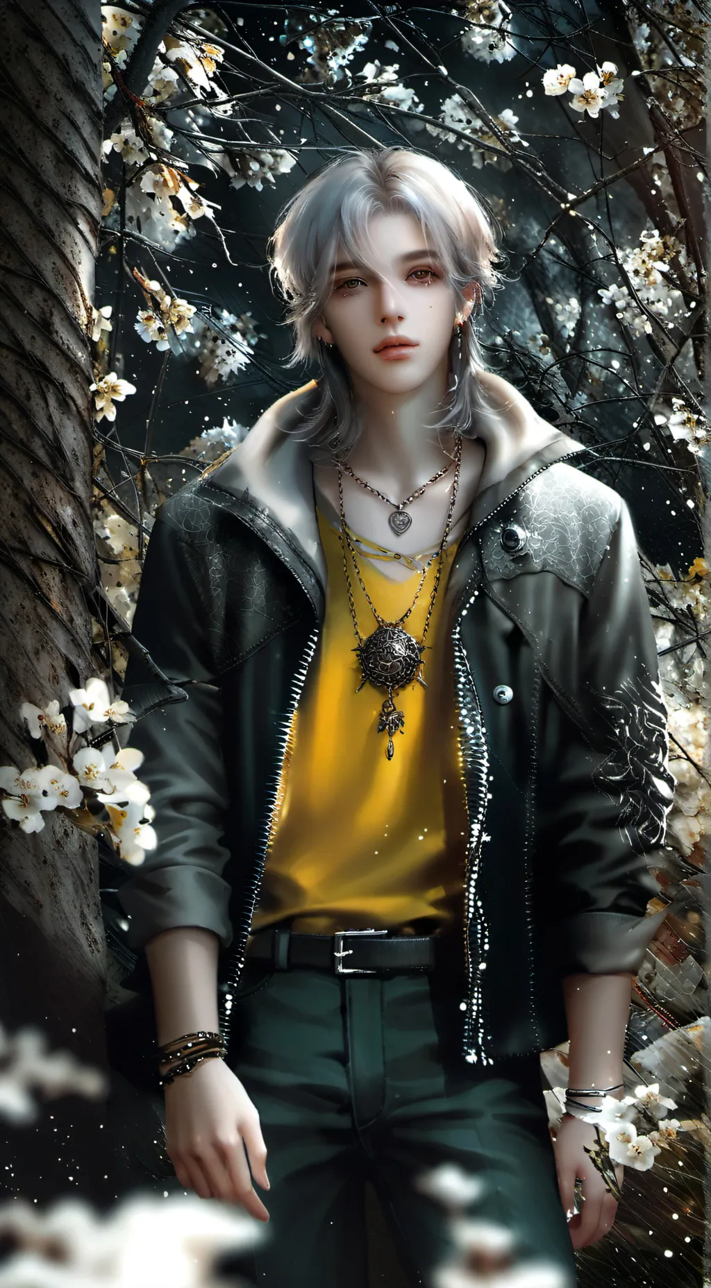 ai character: Jonas  background