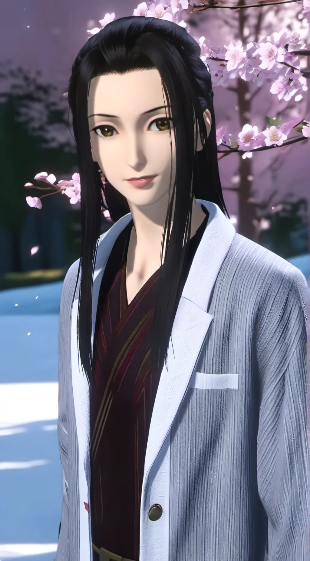 ai character: Haku background