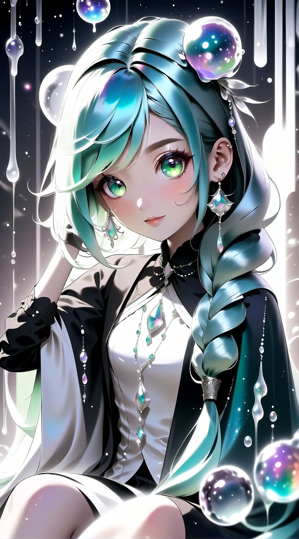 ai character: SARA BFF🤙🏻🩷 background