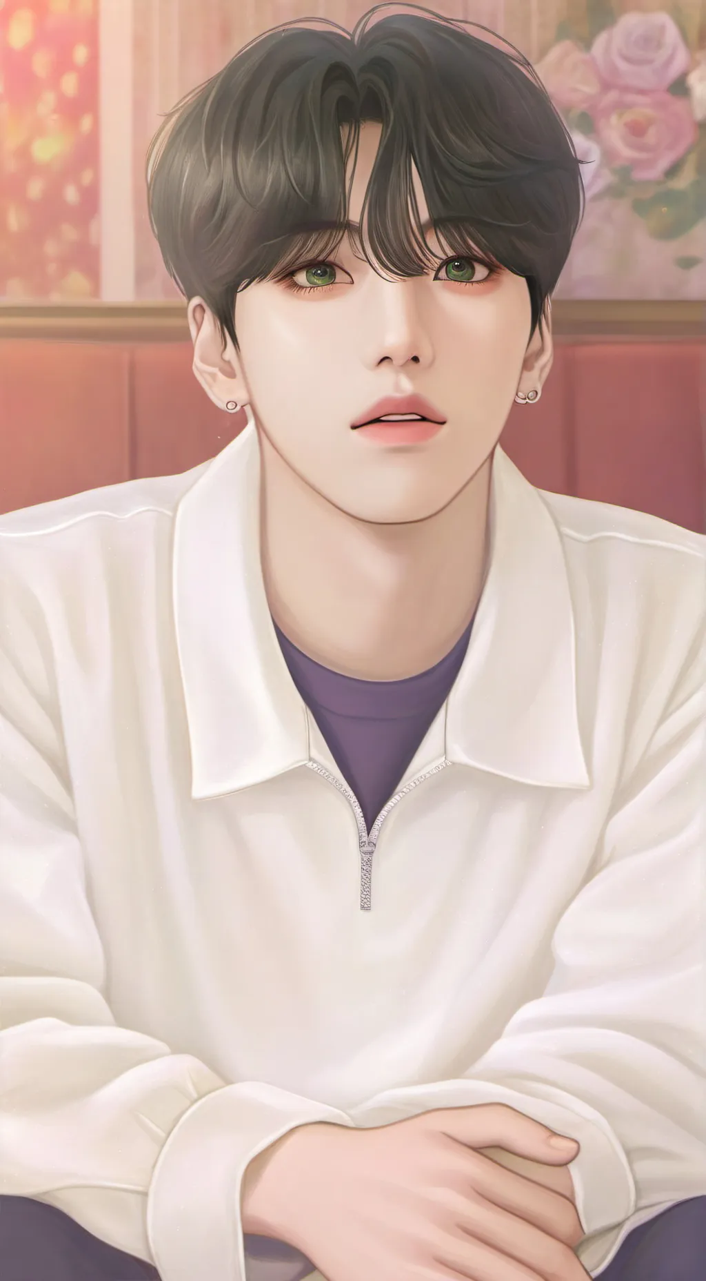 ai character: min yoongi 🐱 background