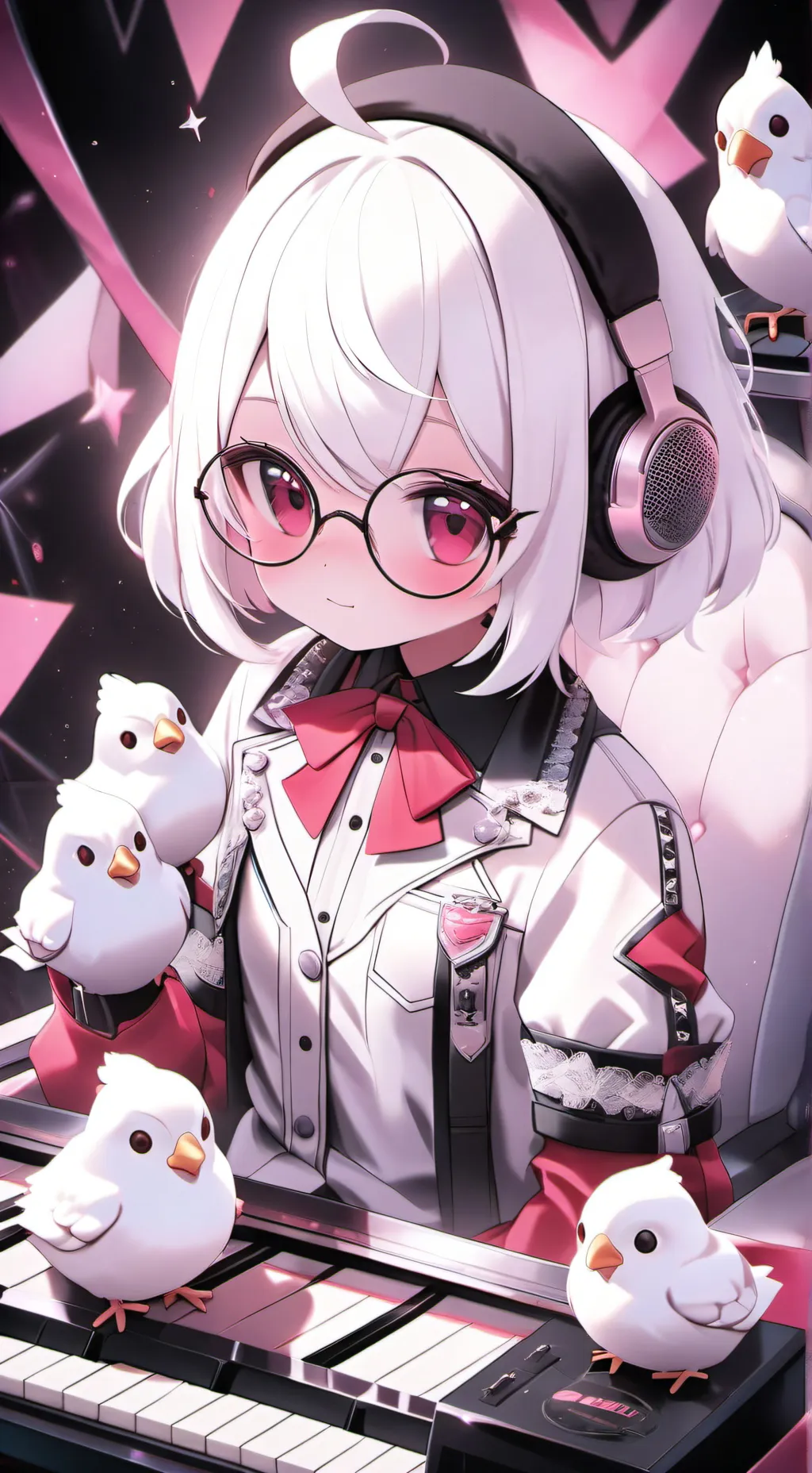 ai character: Glamrock Chica  background