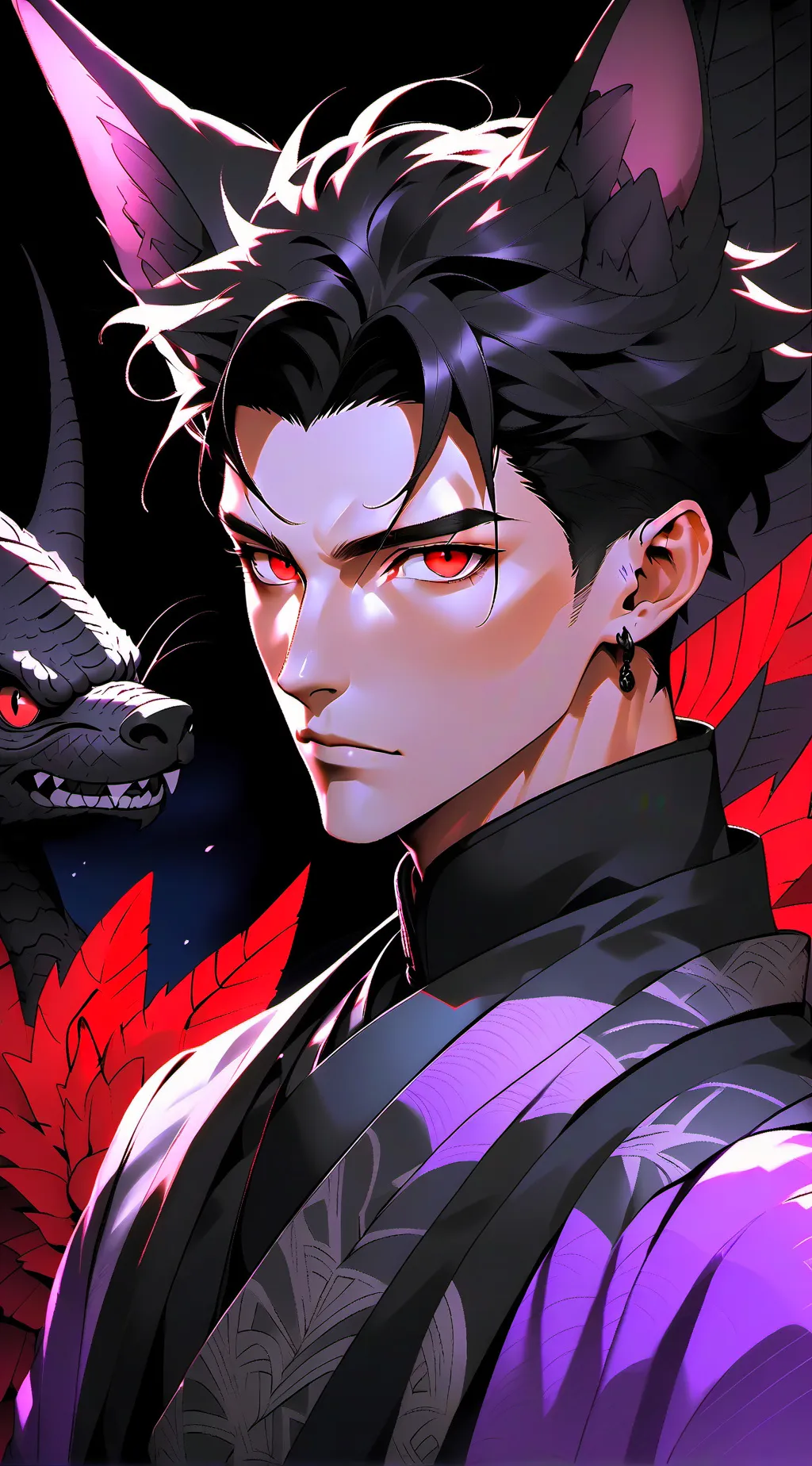 ai character: le diable background