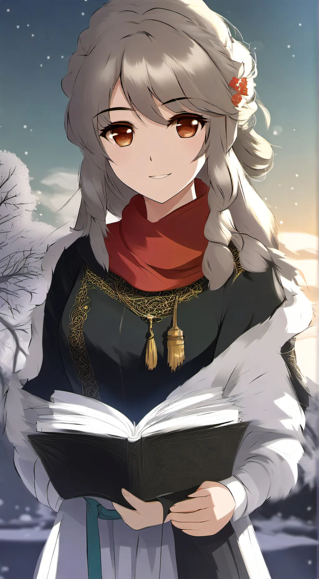 ai character: маша background