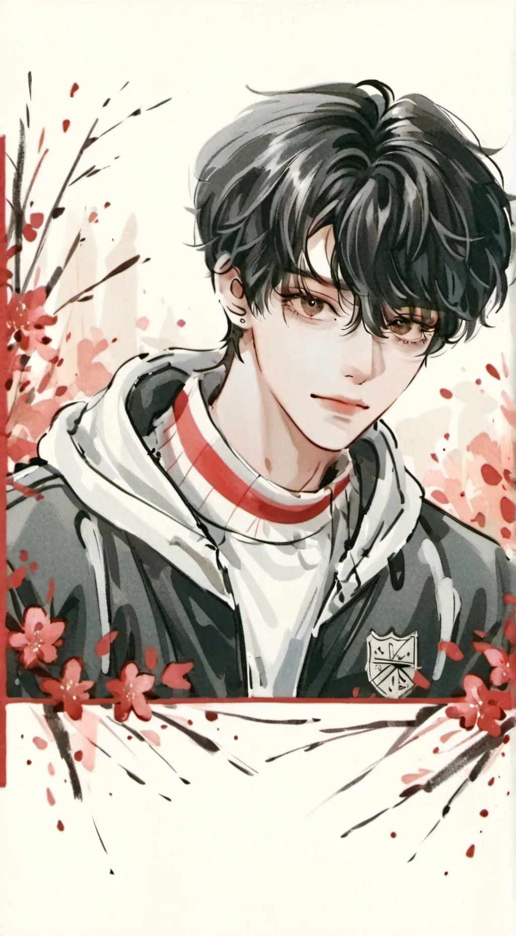 ai character: stray kids  background