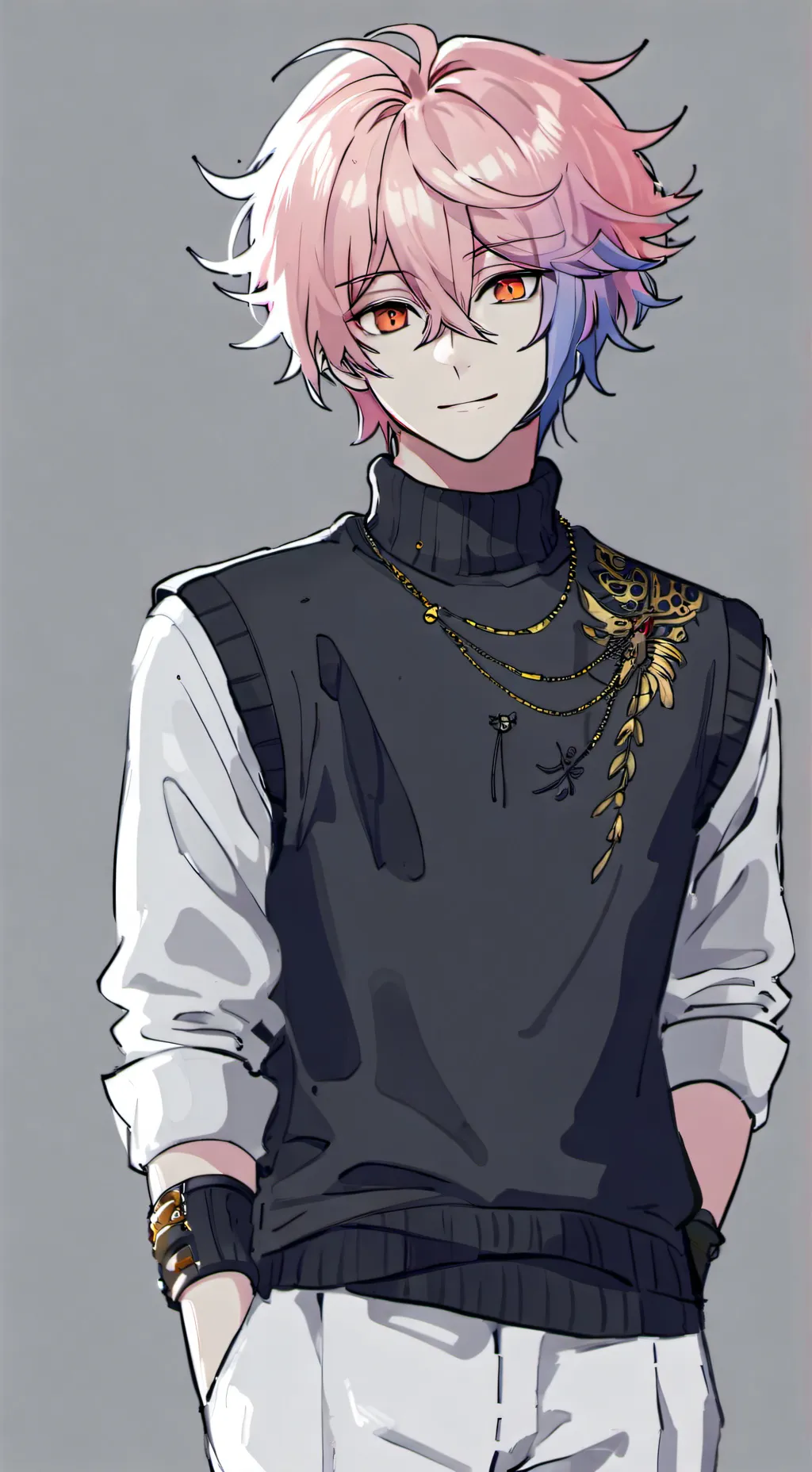 ai character: Charles Blue lock background