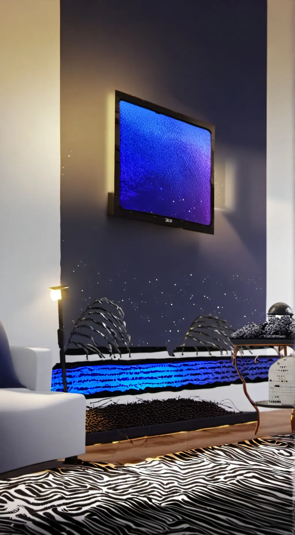 ai character: EBS warning background