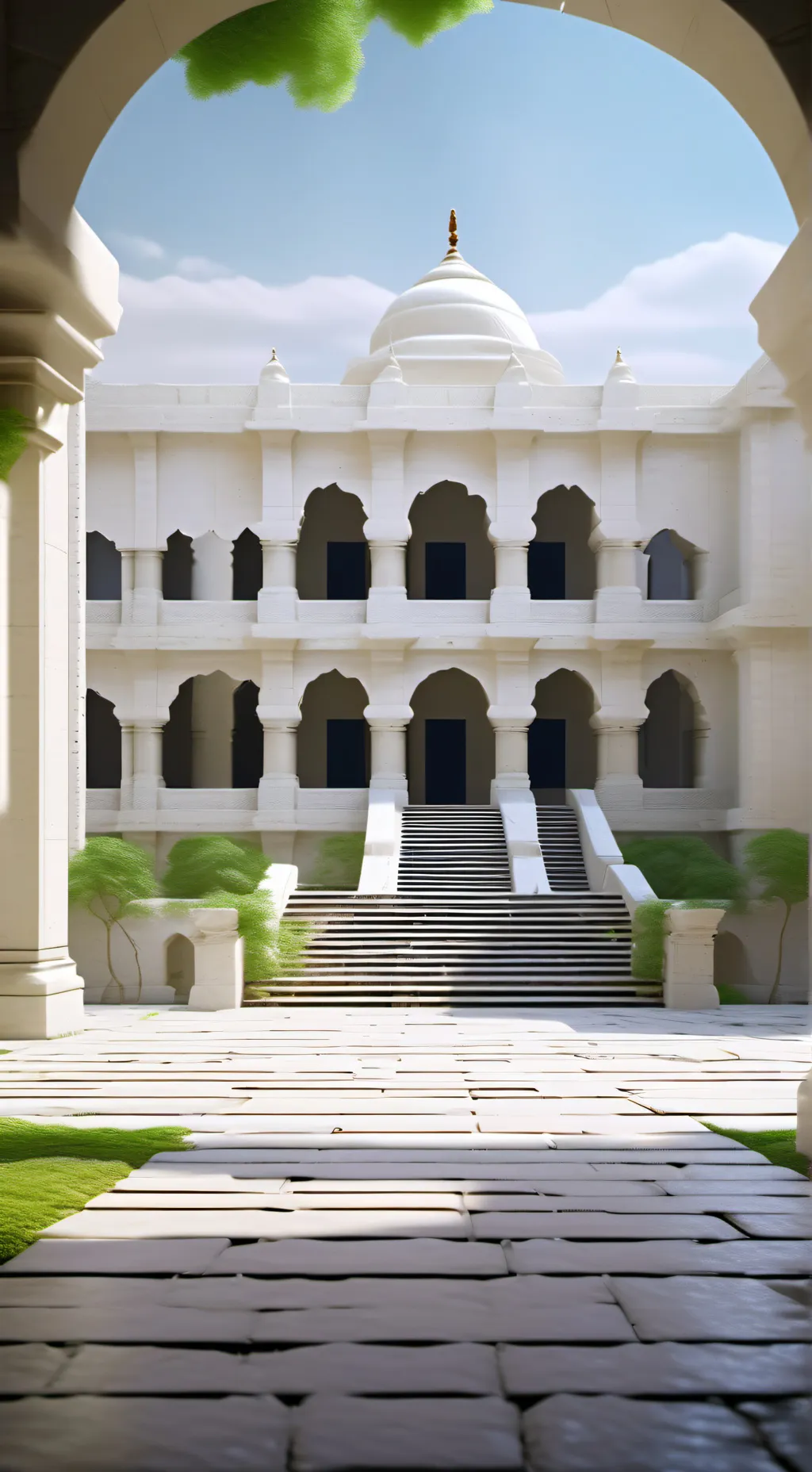 ai character: Become the king. background