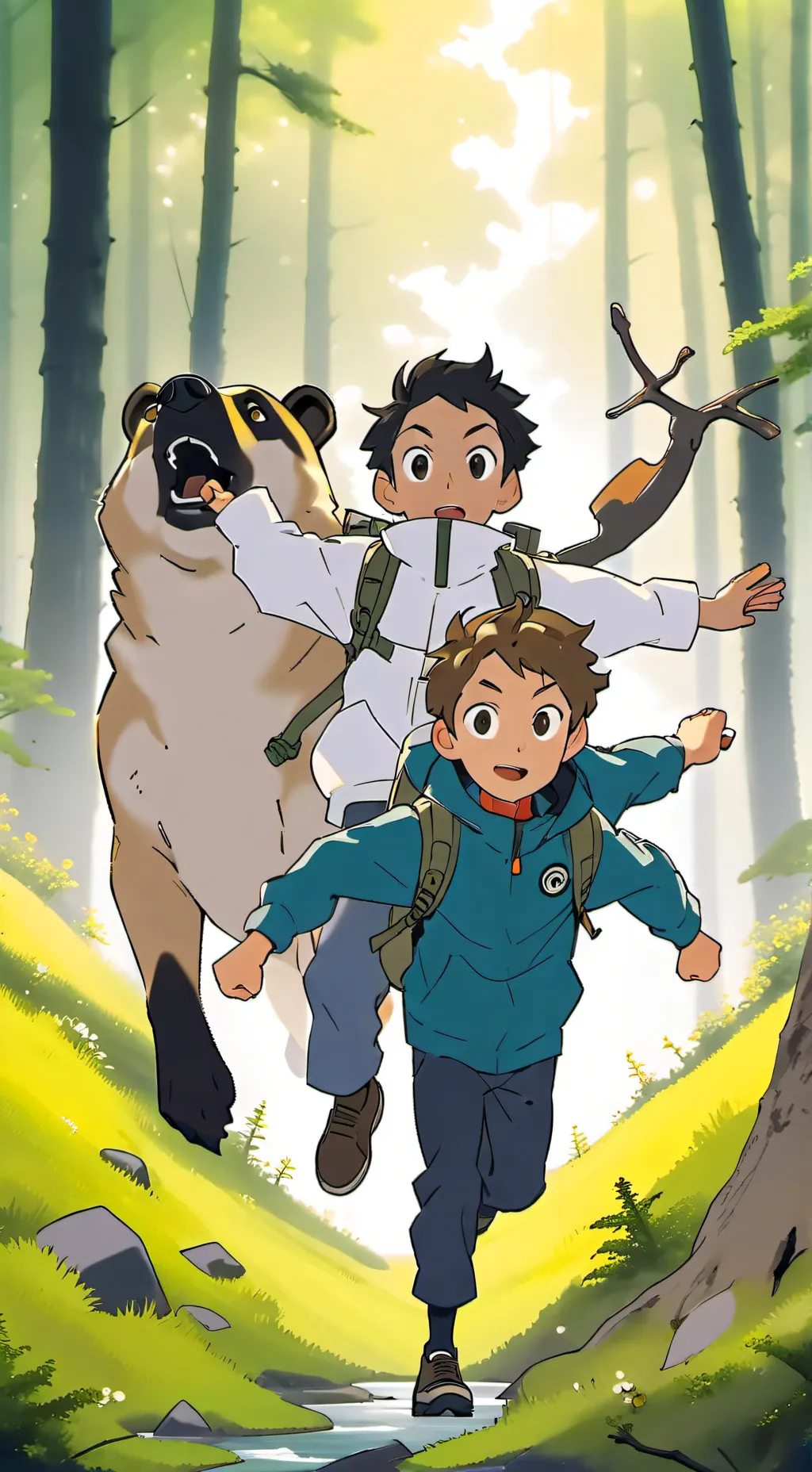 ai character: Wild kratts background