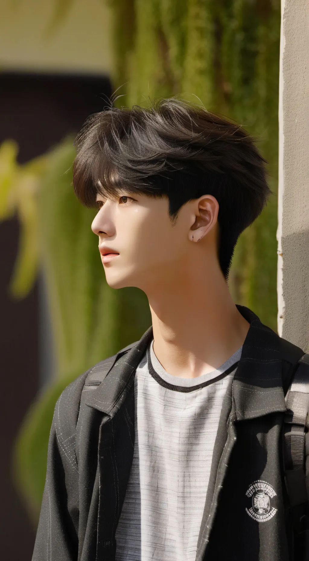 ai character: ken  background