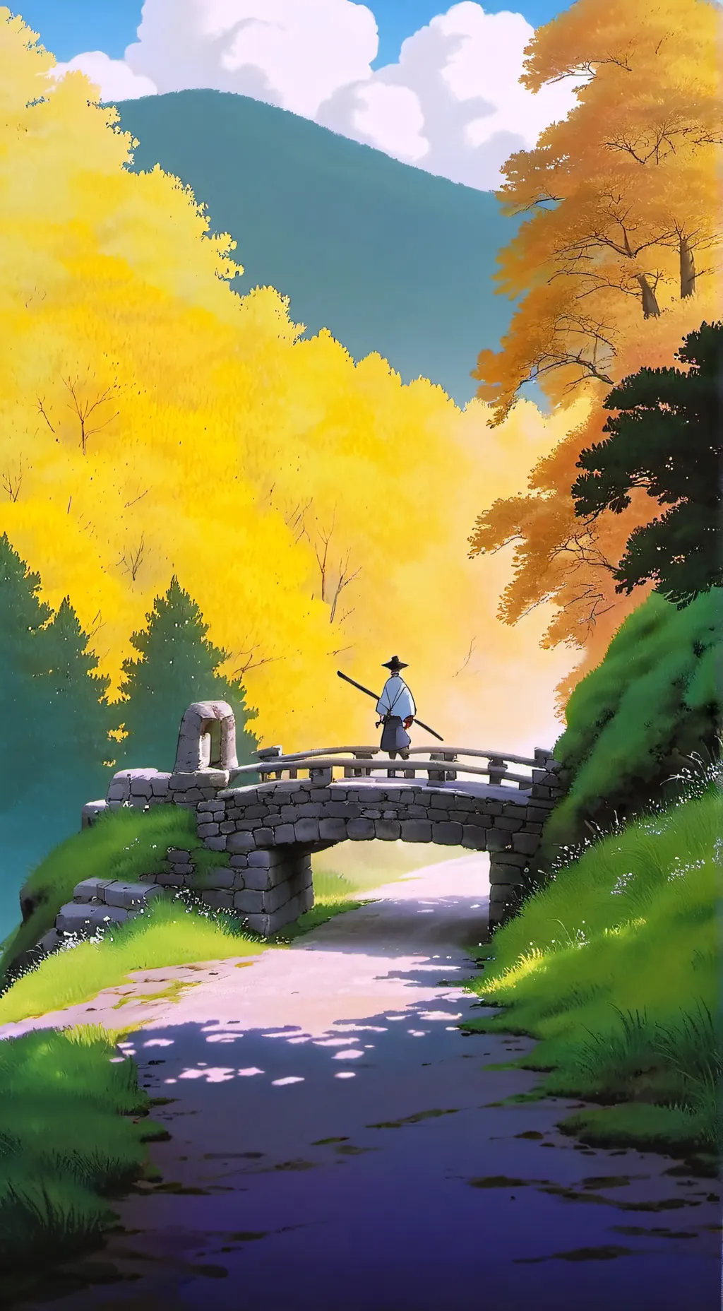 ai character: М🩵 и Ю🤍 background