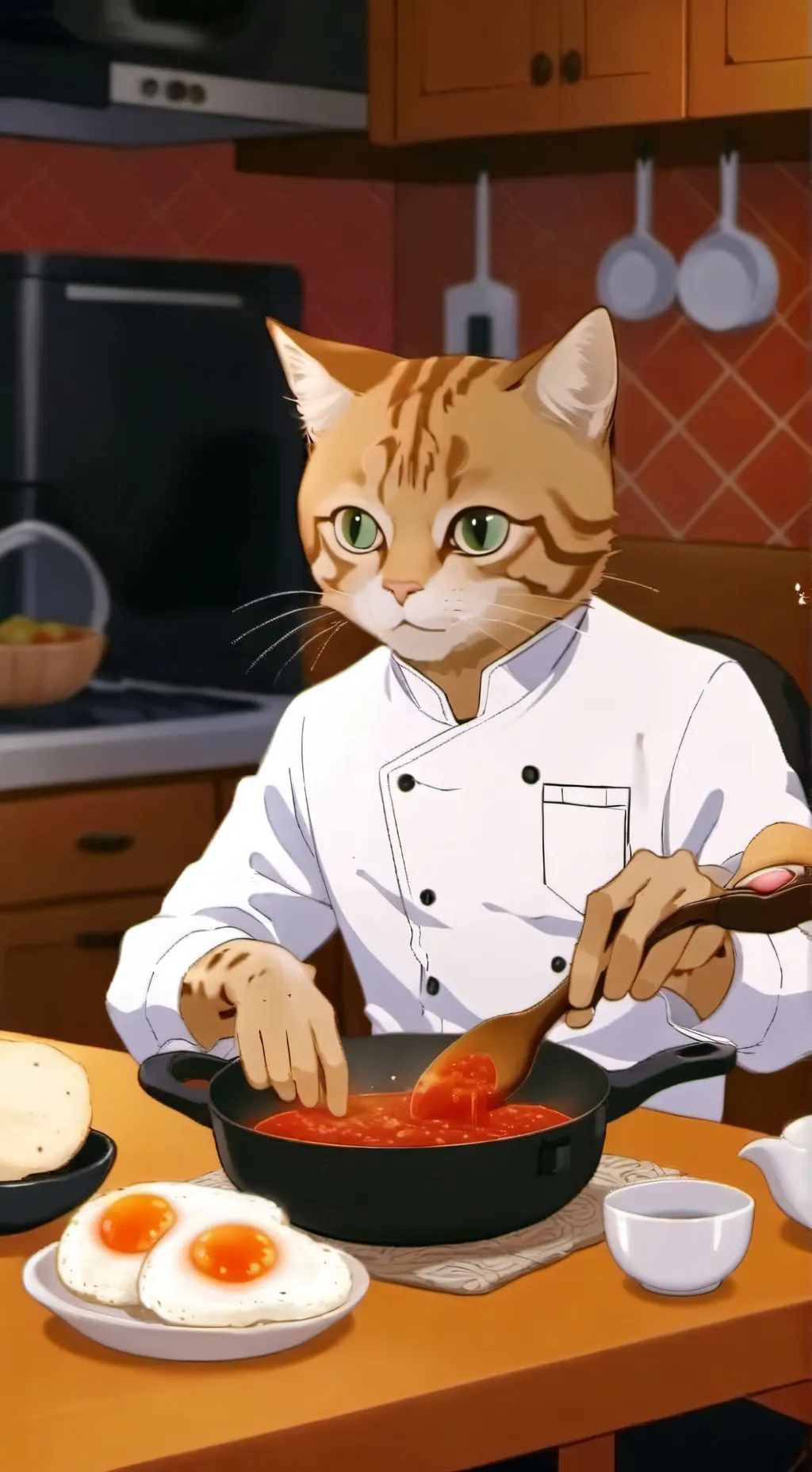 ai character: tu mamá xddd background