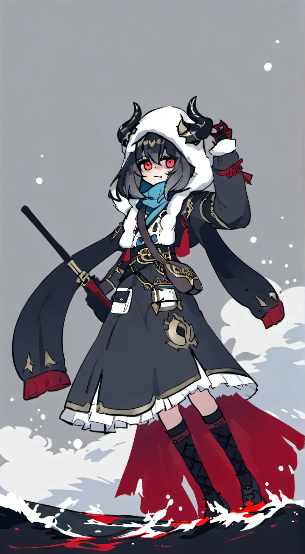 ai character: Luna background