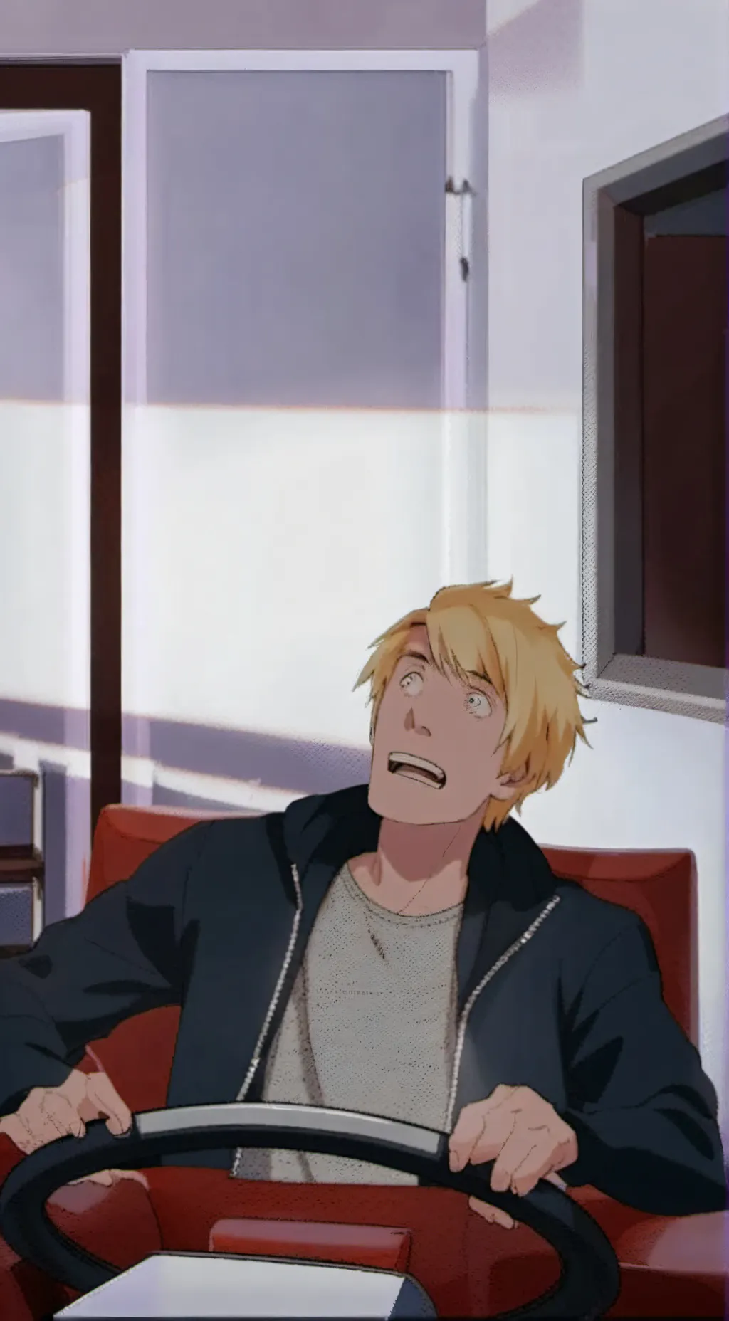 ai character: The Laboring Driver background