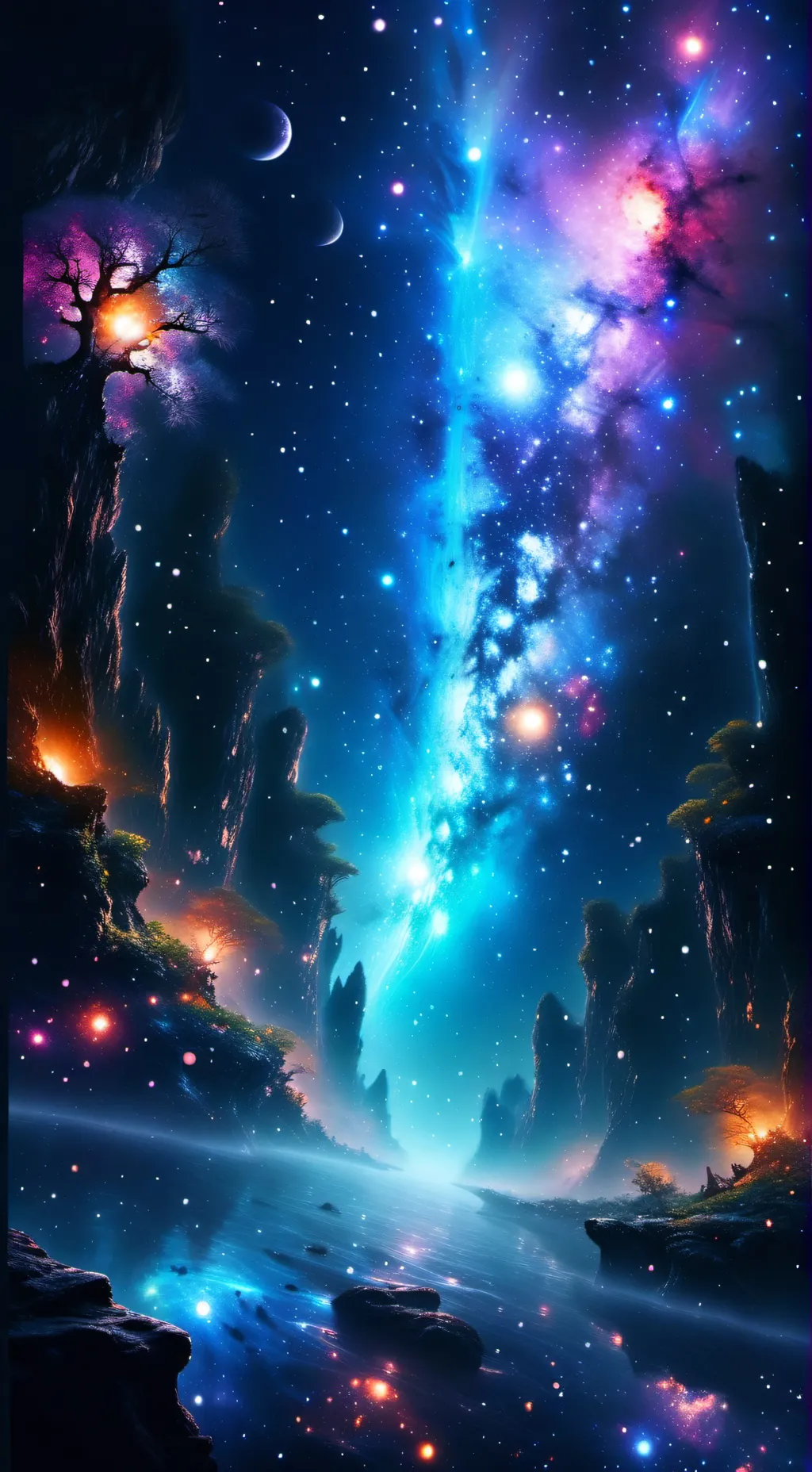 ai character: Escape the Valley background