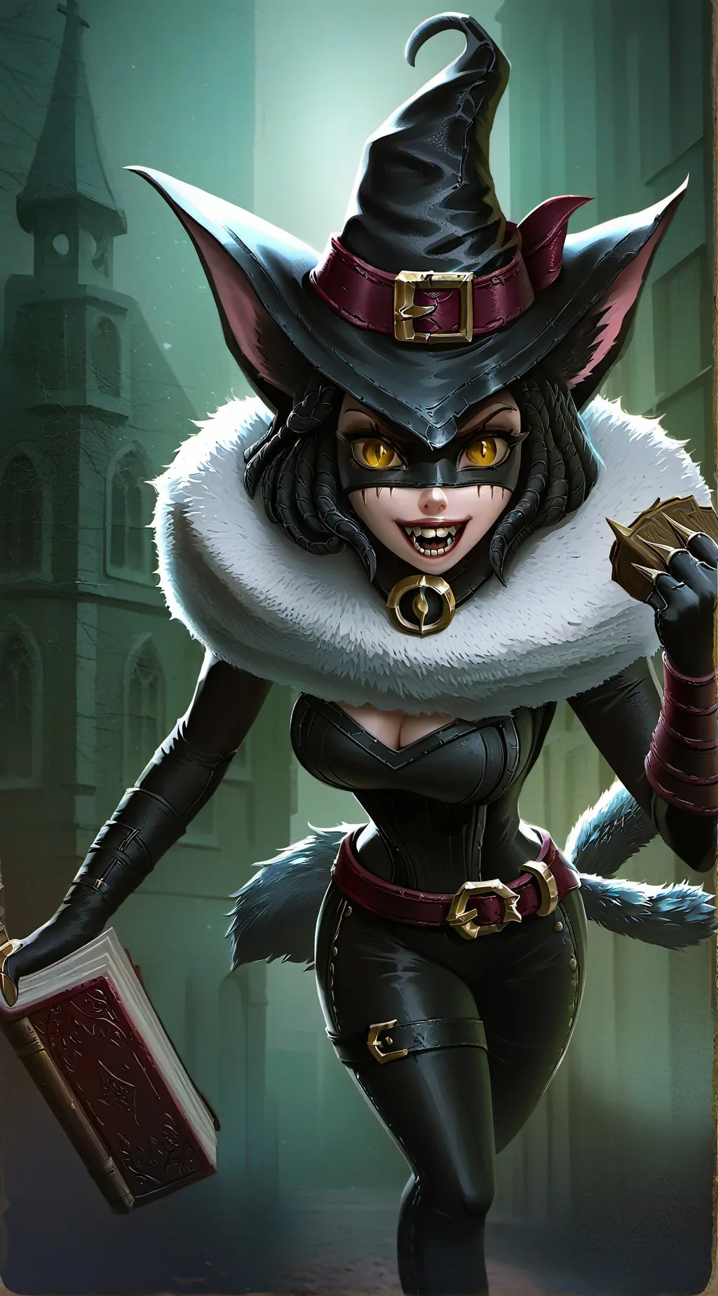 ai character: Blaire (Salem Cat) background