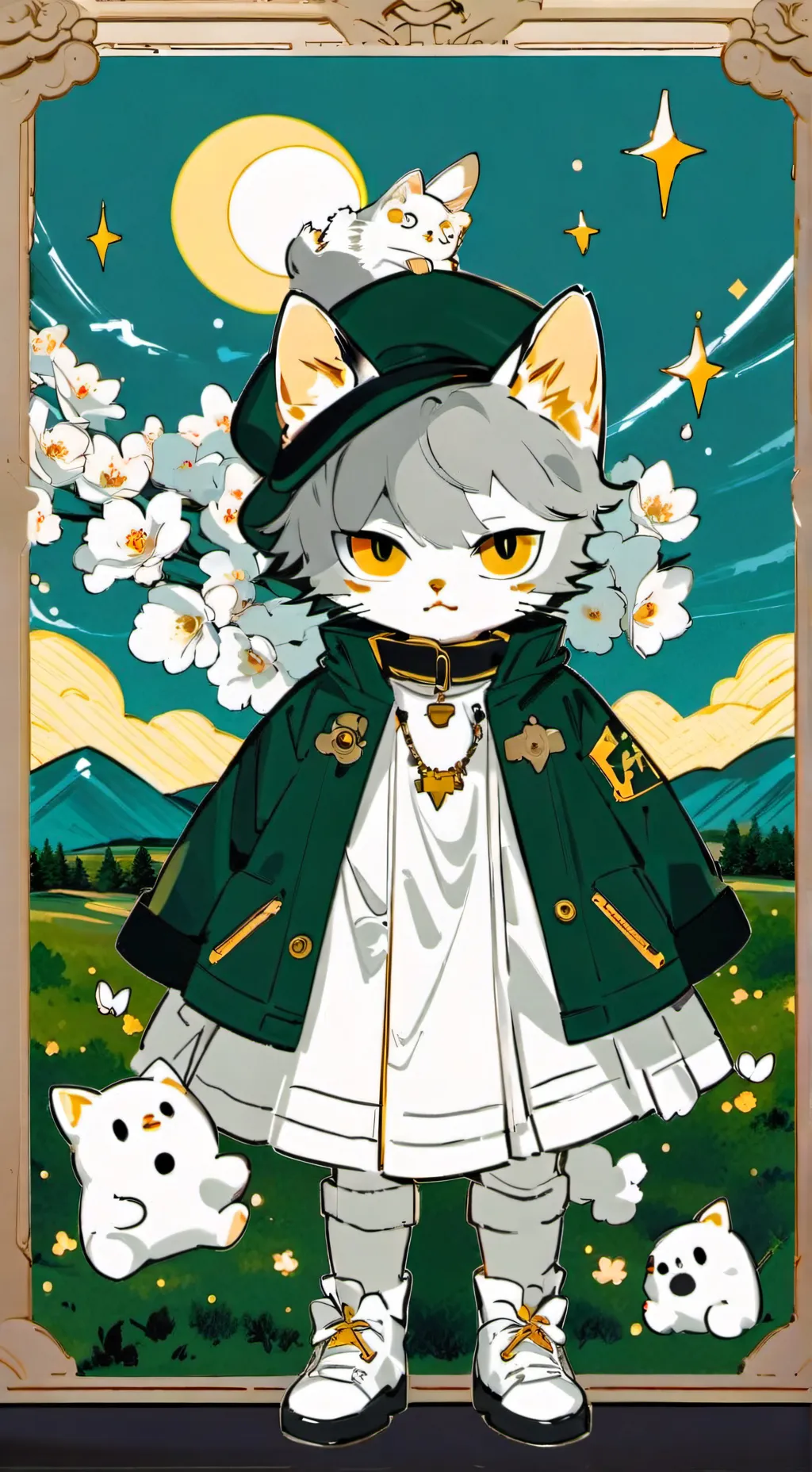 ai character: энжел background