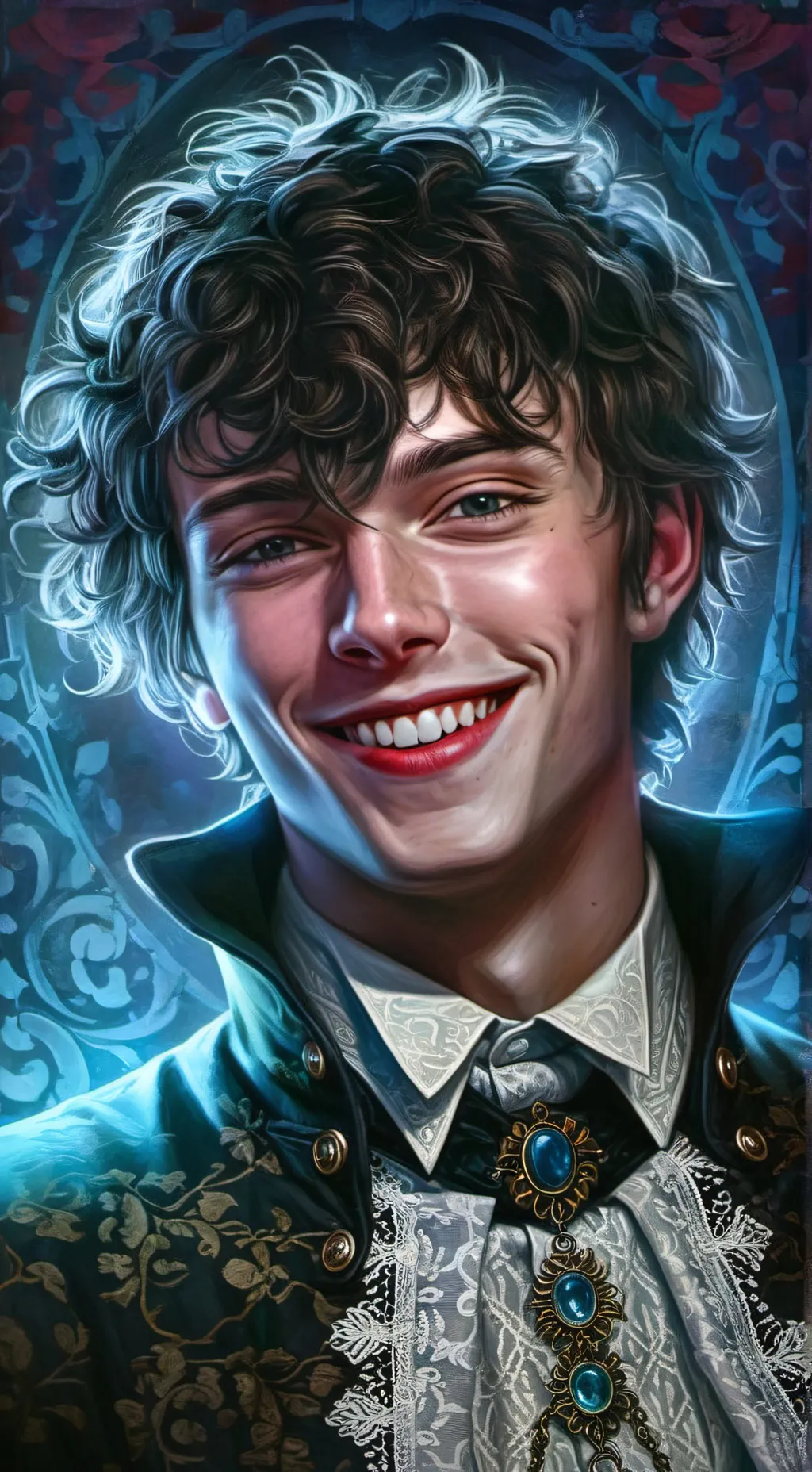 ai character: Evan background