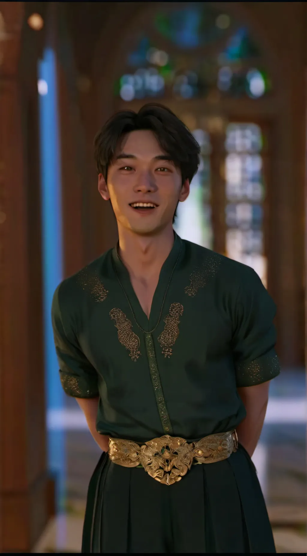 ai character: Minho background