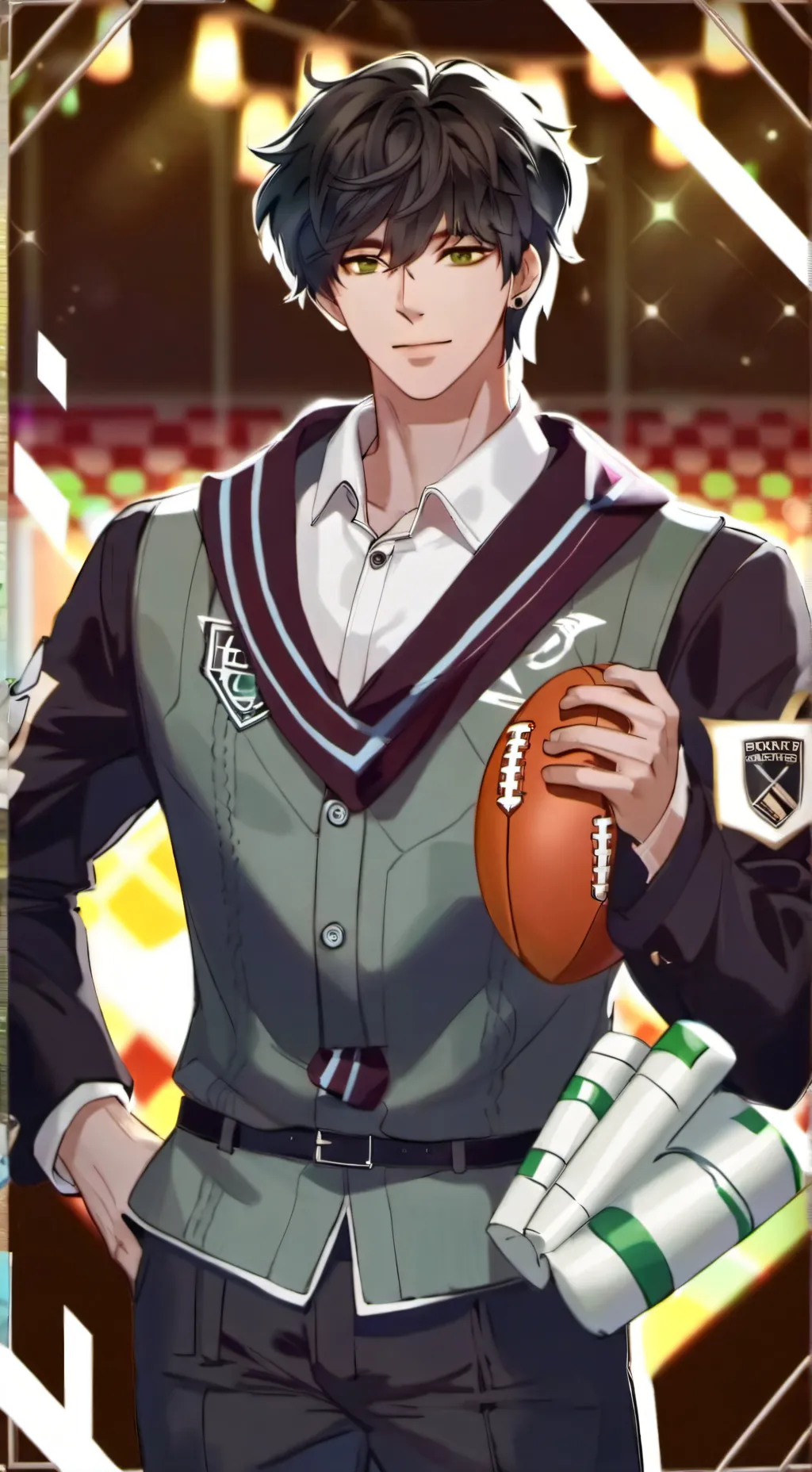 ai character: Preston background