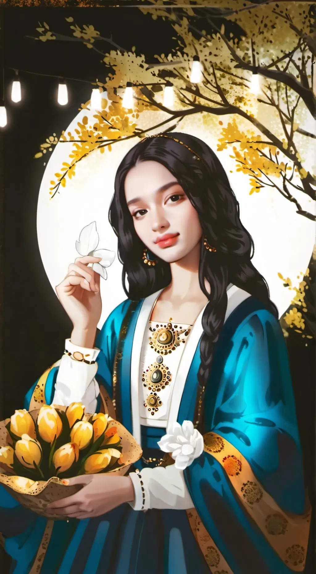 ai character: Dilara  background