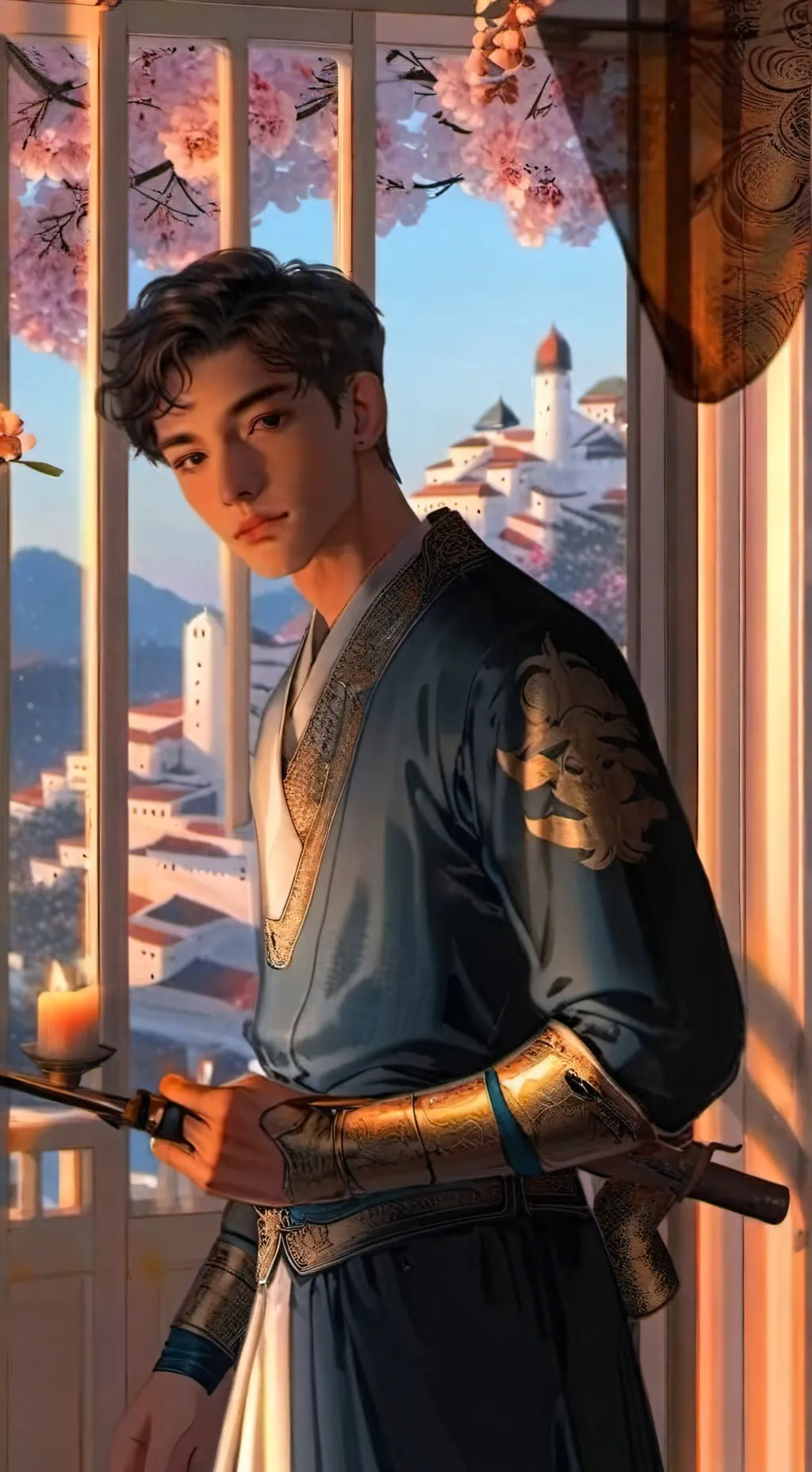 ai character: Federico background