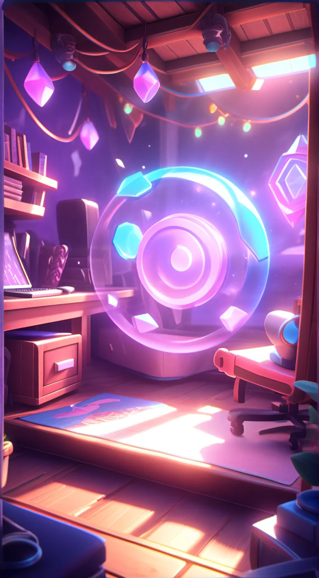 ai character: Cosmo… background