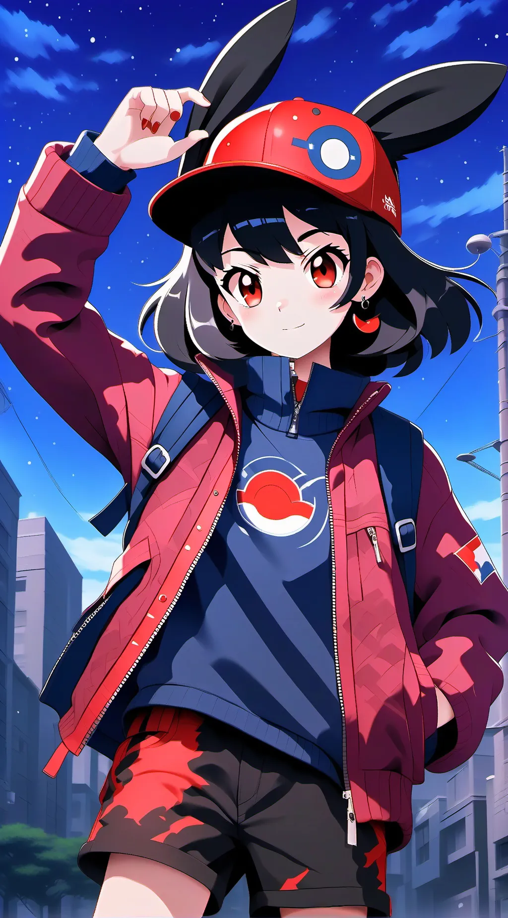 ai character: Rakun background