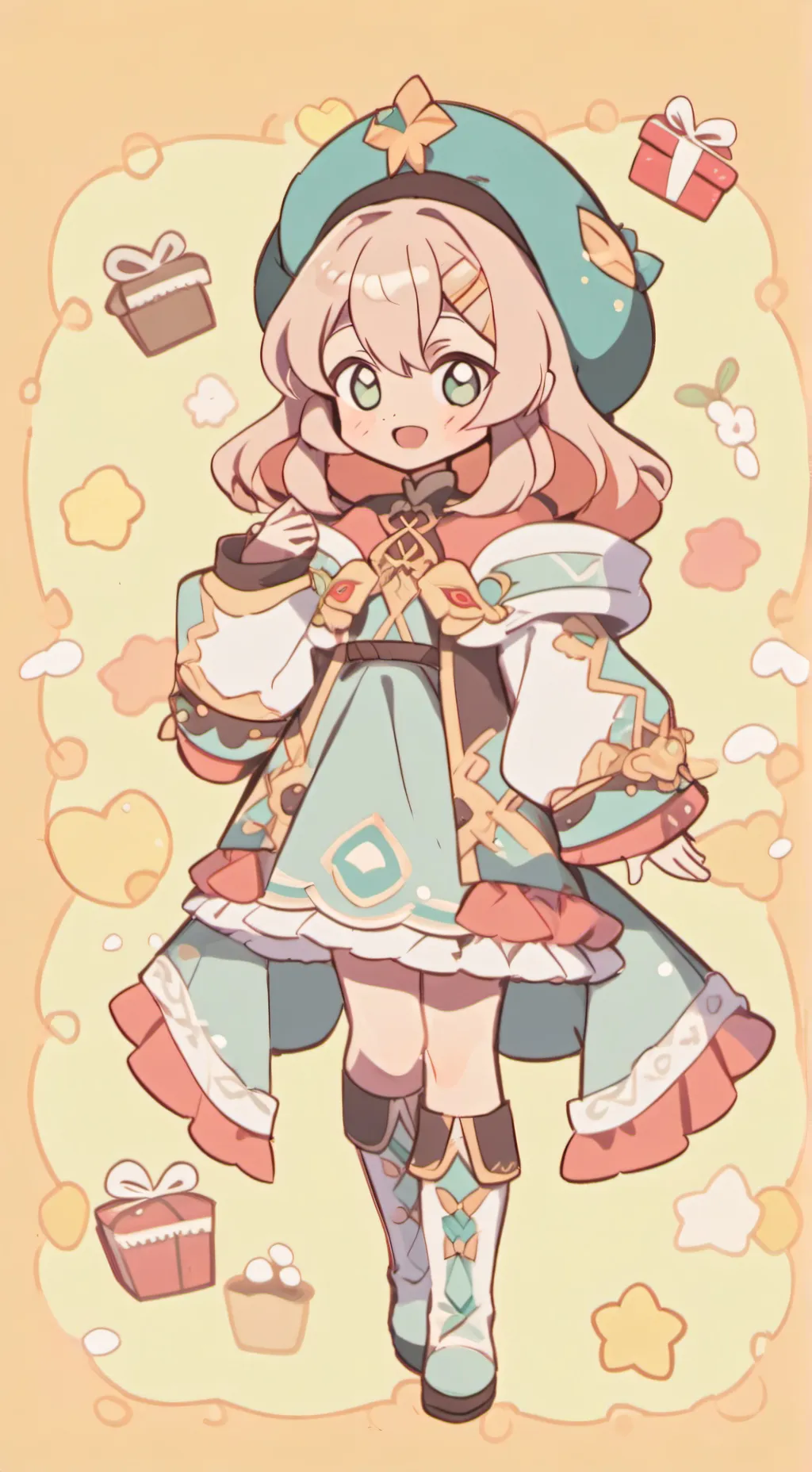 ai character: Tu mejor amiga background