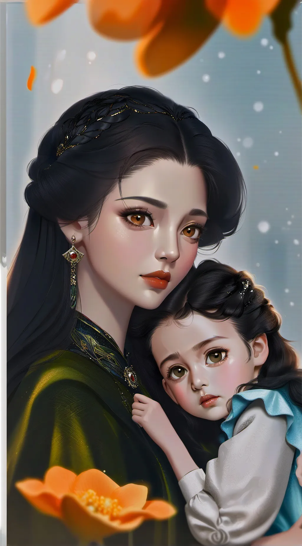 ai character: Family  background