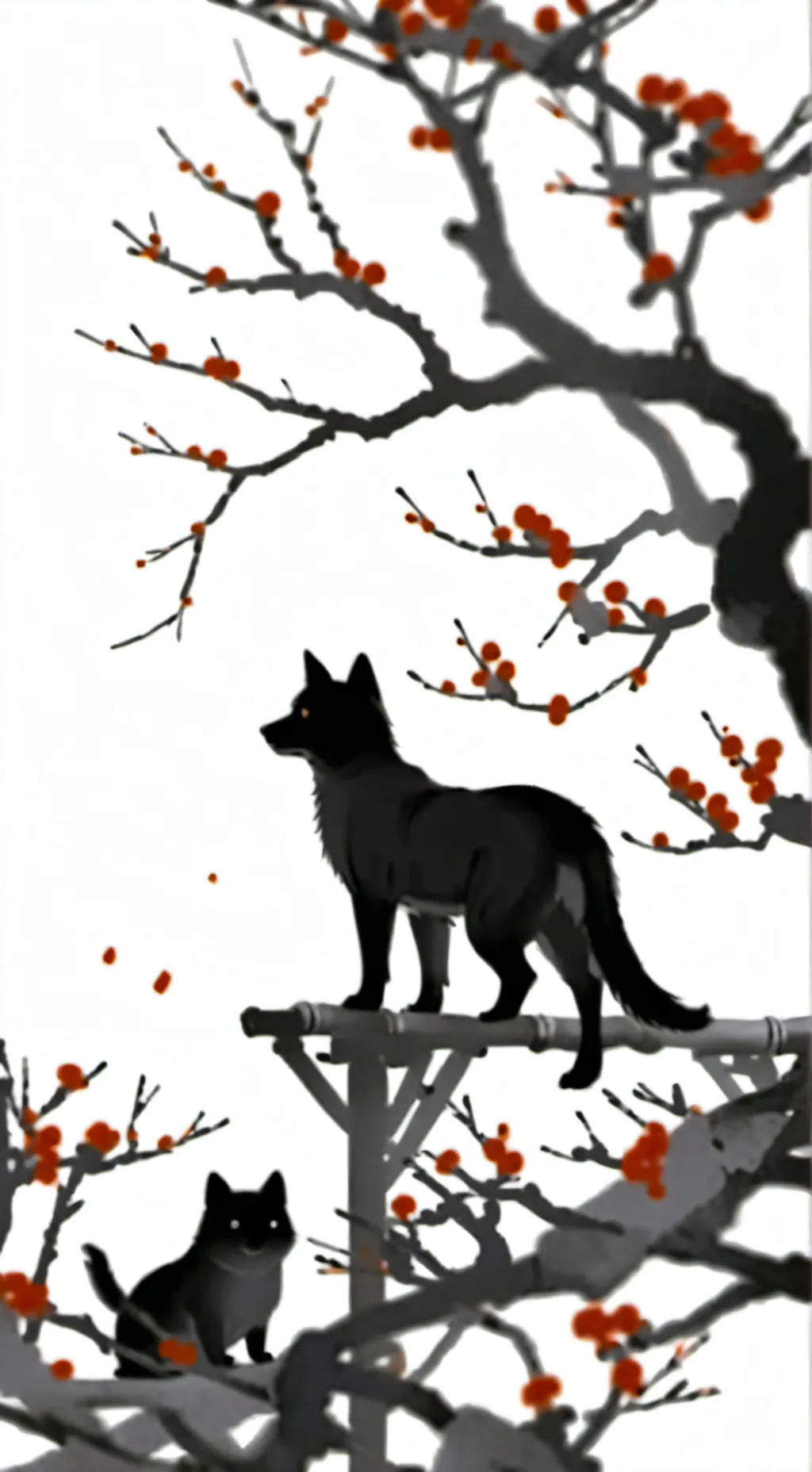 ai character: pebble background