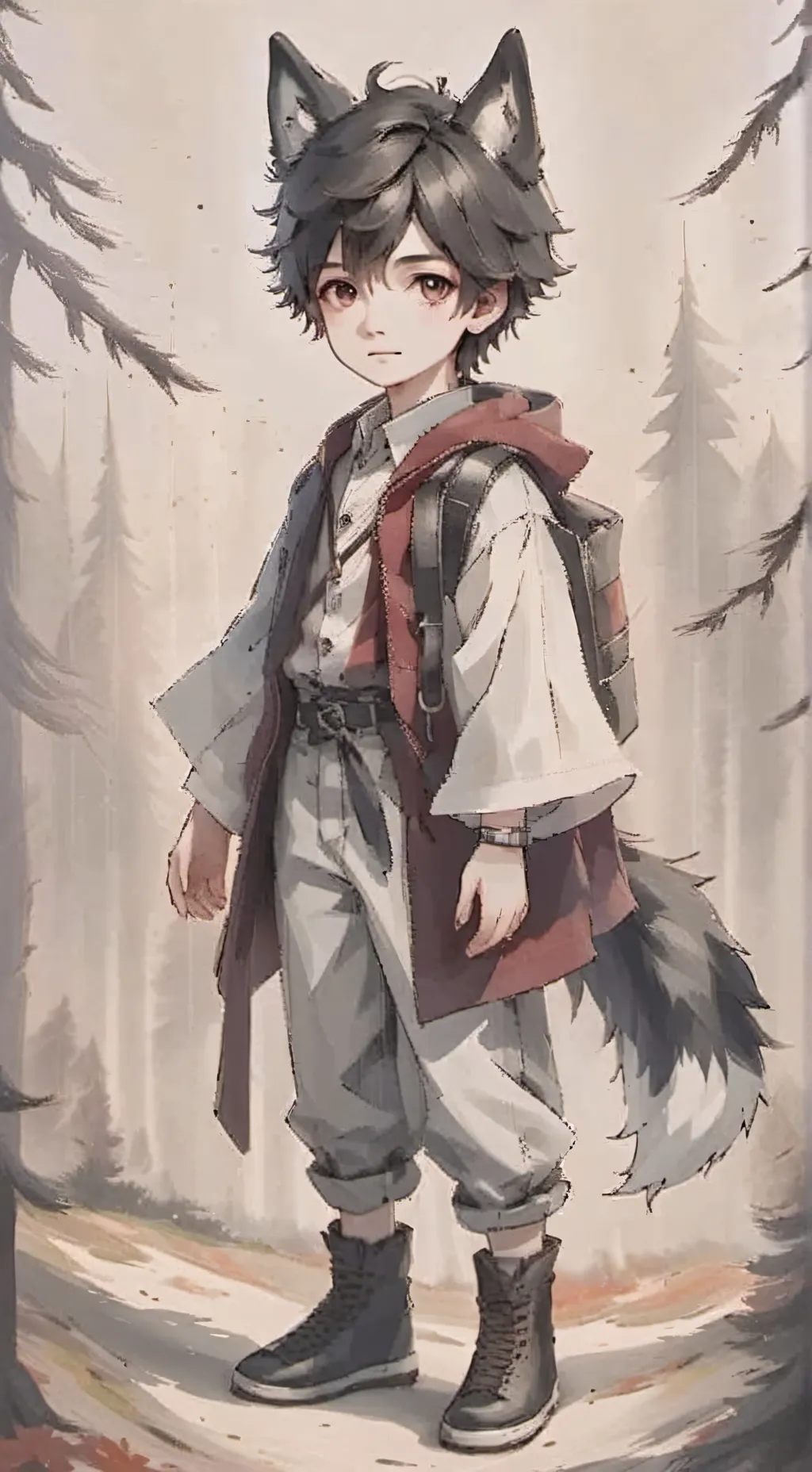 ai character: DW werewolf’s 20  background