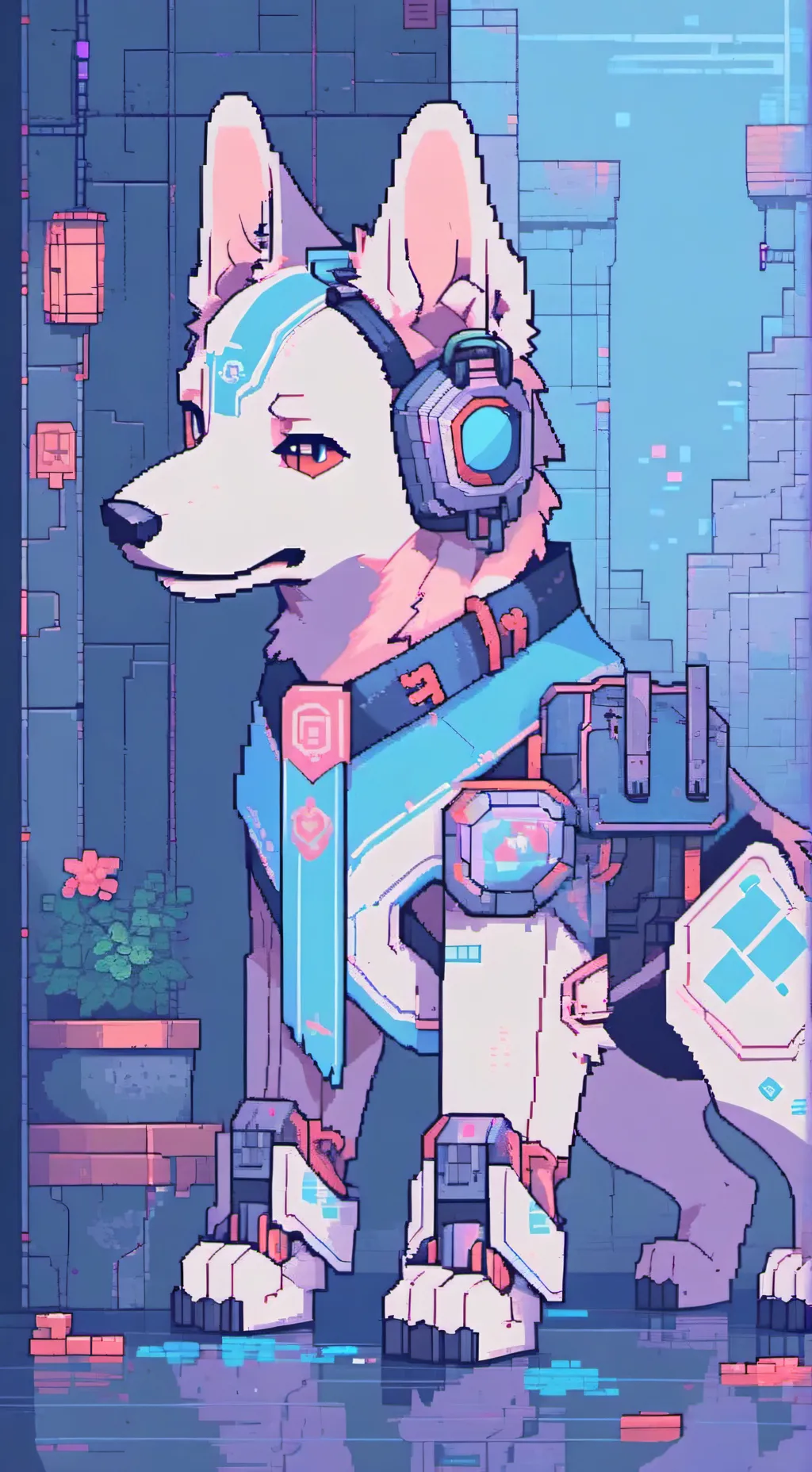 ai character: Spark background