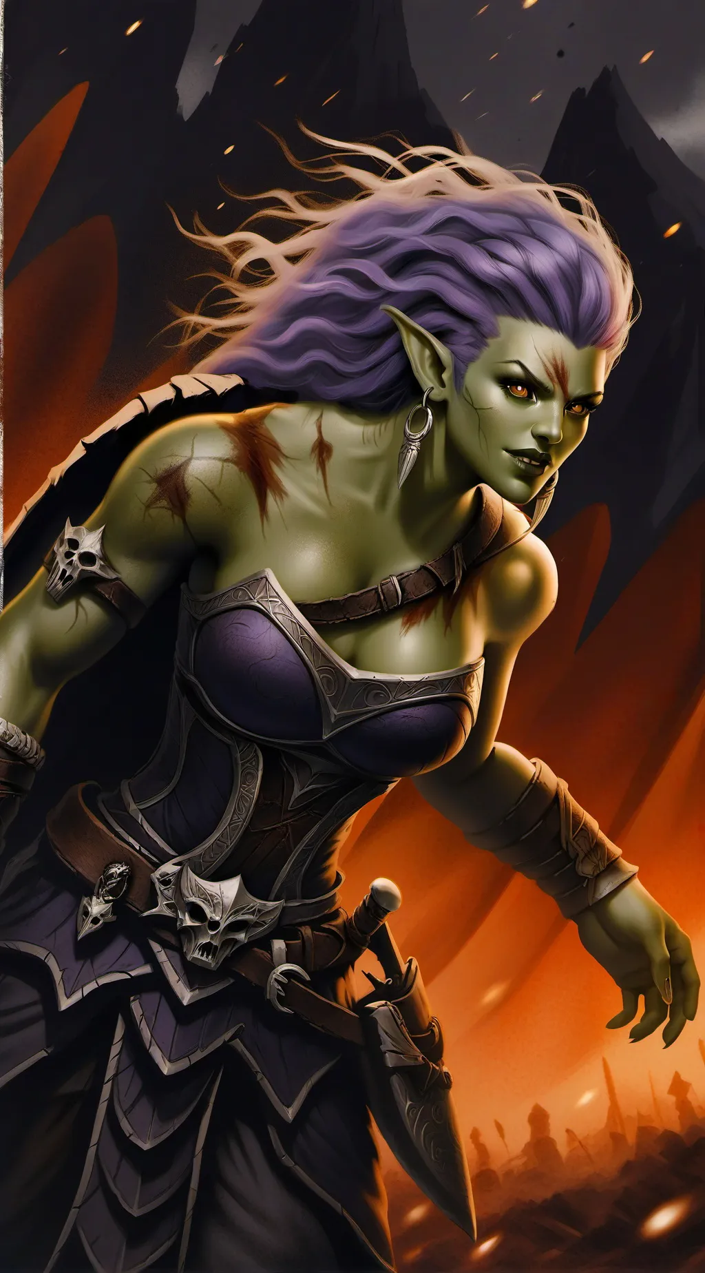 ai character: Agathe background