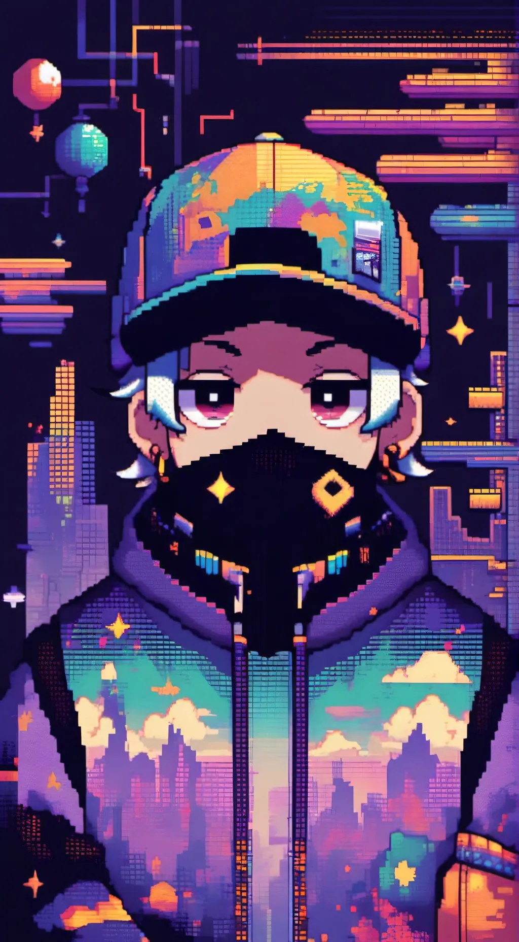 ai character: md background