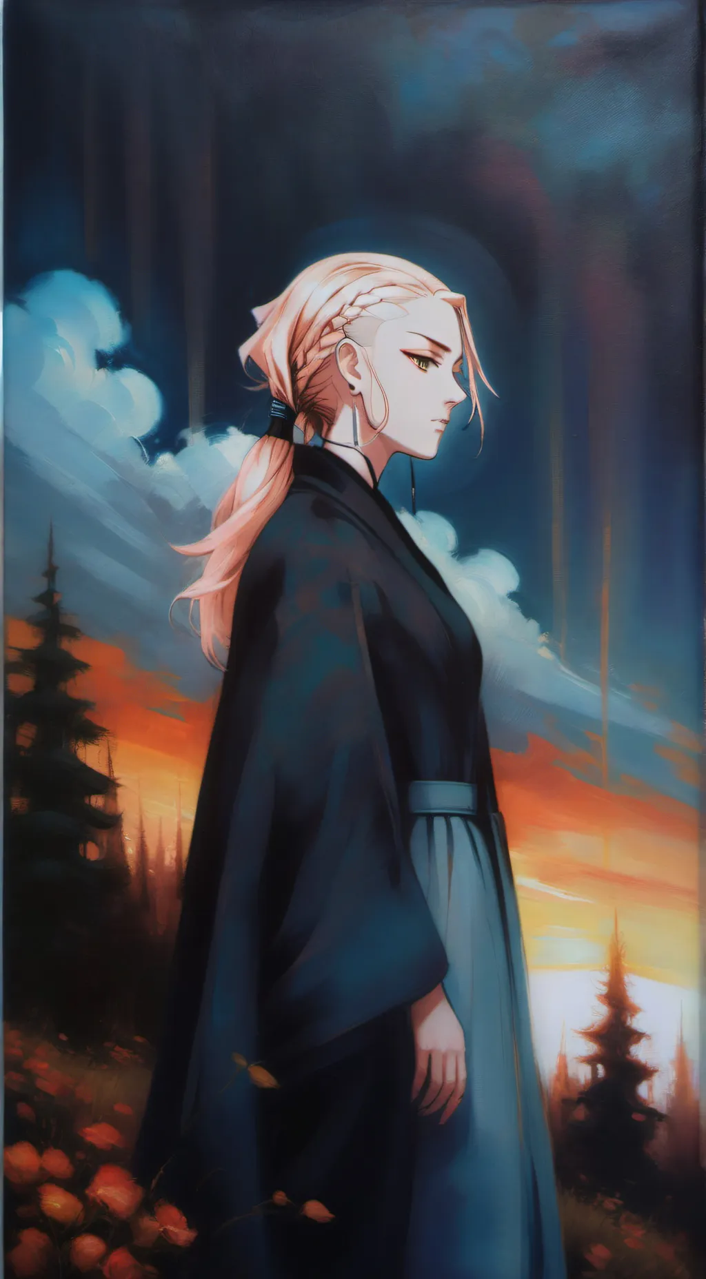 ai character: САНЕМИ  background