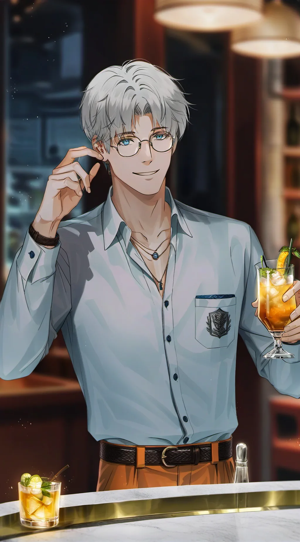 ai character: Eli background