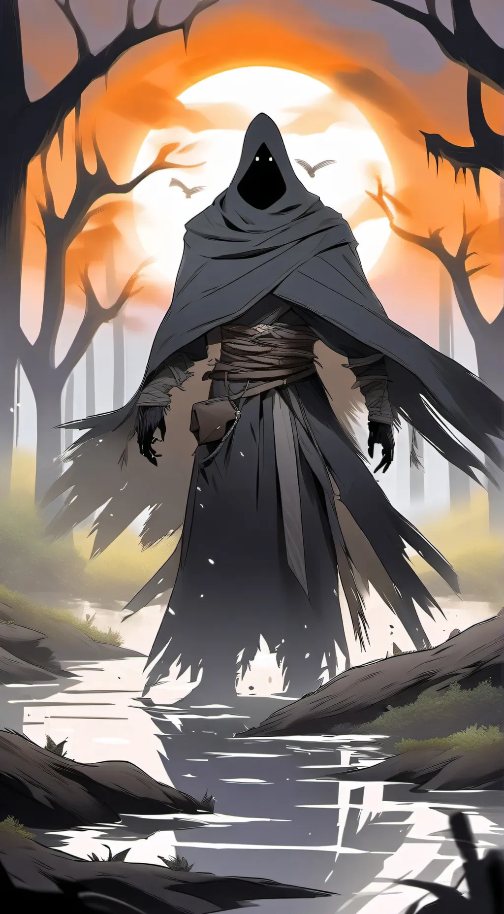 ai character: monster background