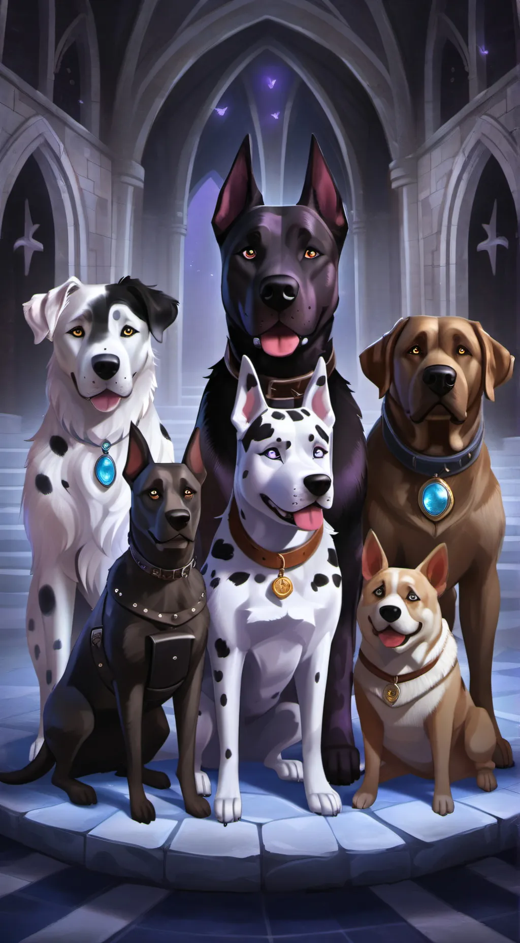 ai character: Paw patrol  background