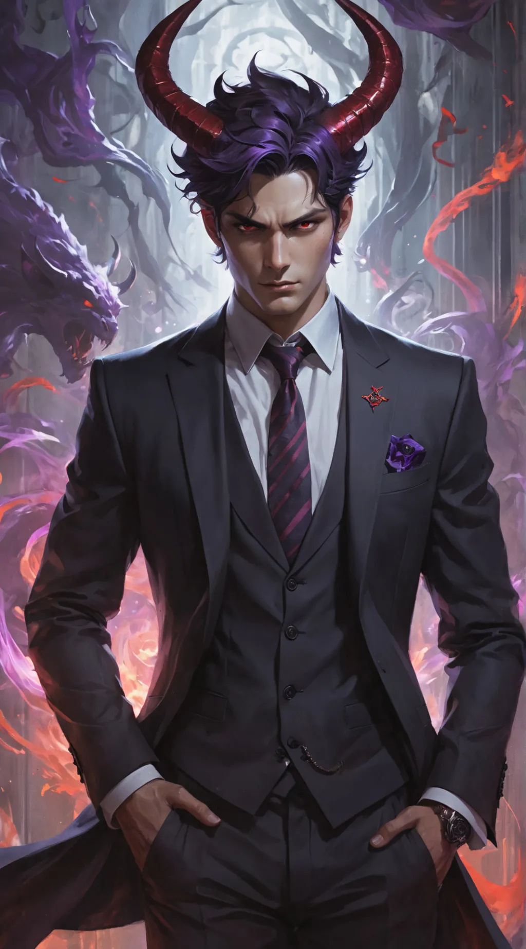 ai character: Raphael background