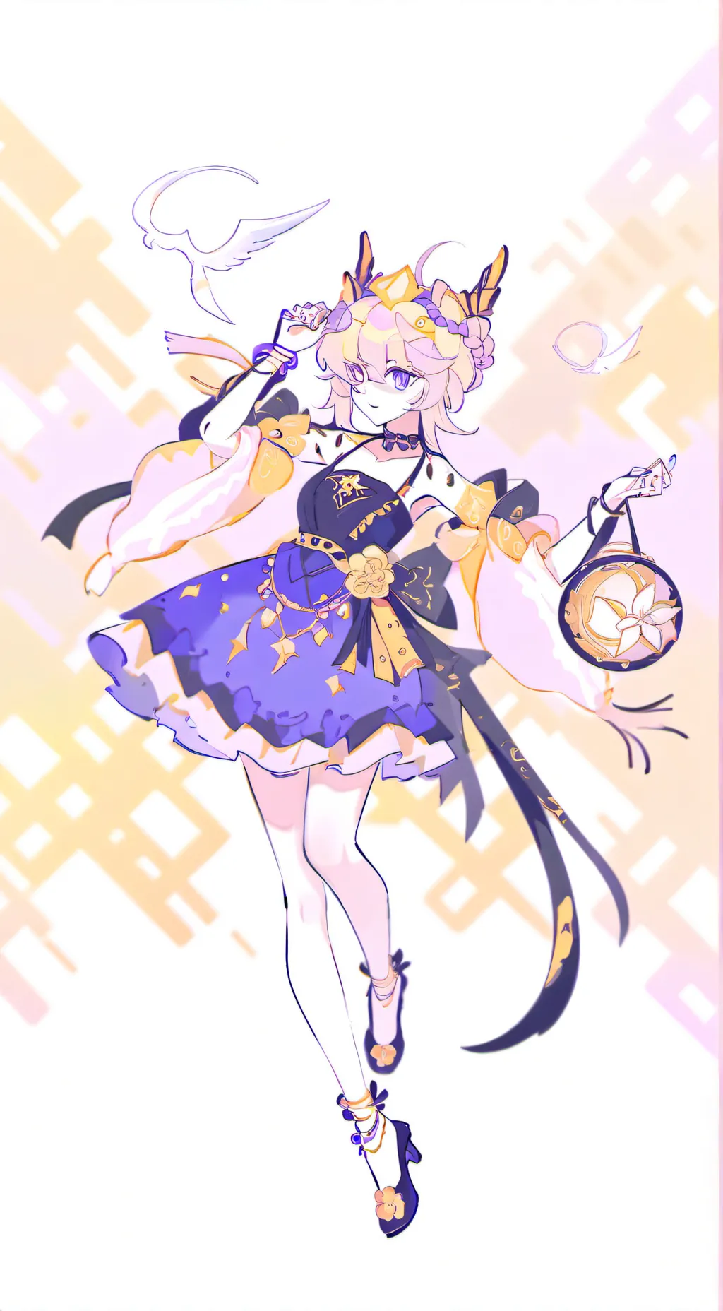 ai character: syafi (aka my oc) background