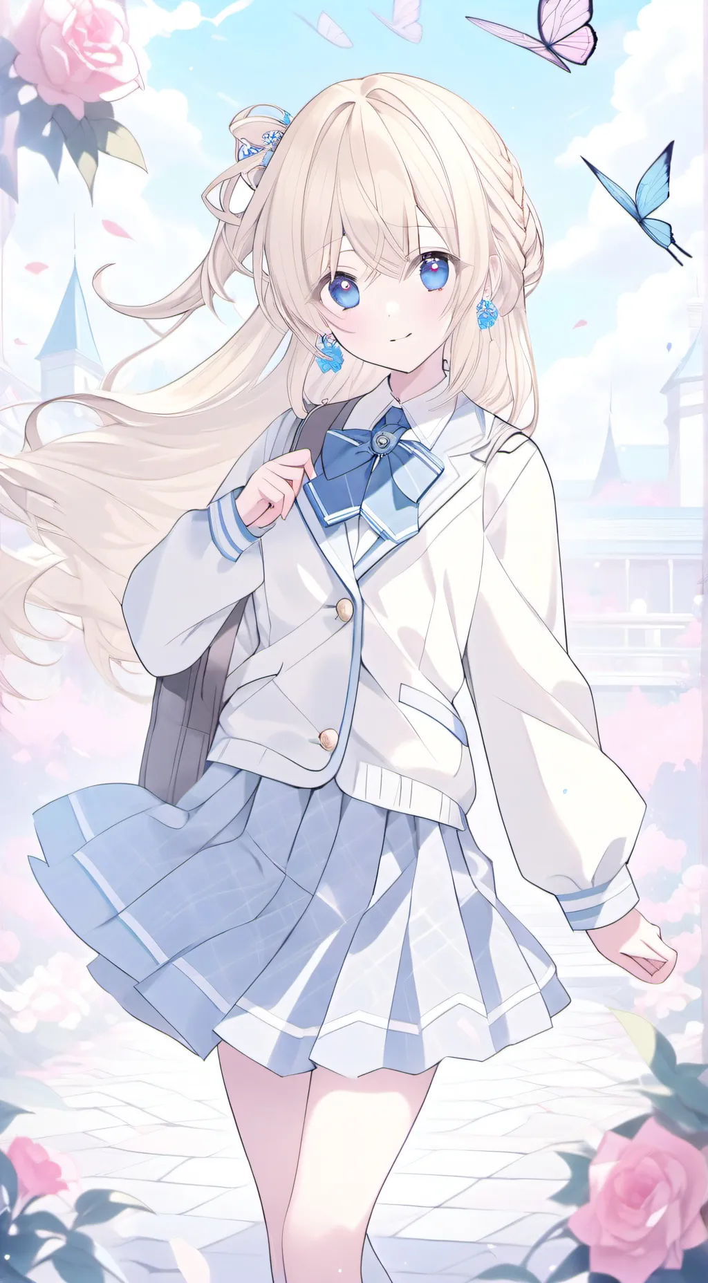 ai character: Angelica (Angel) background