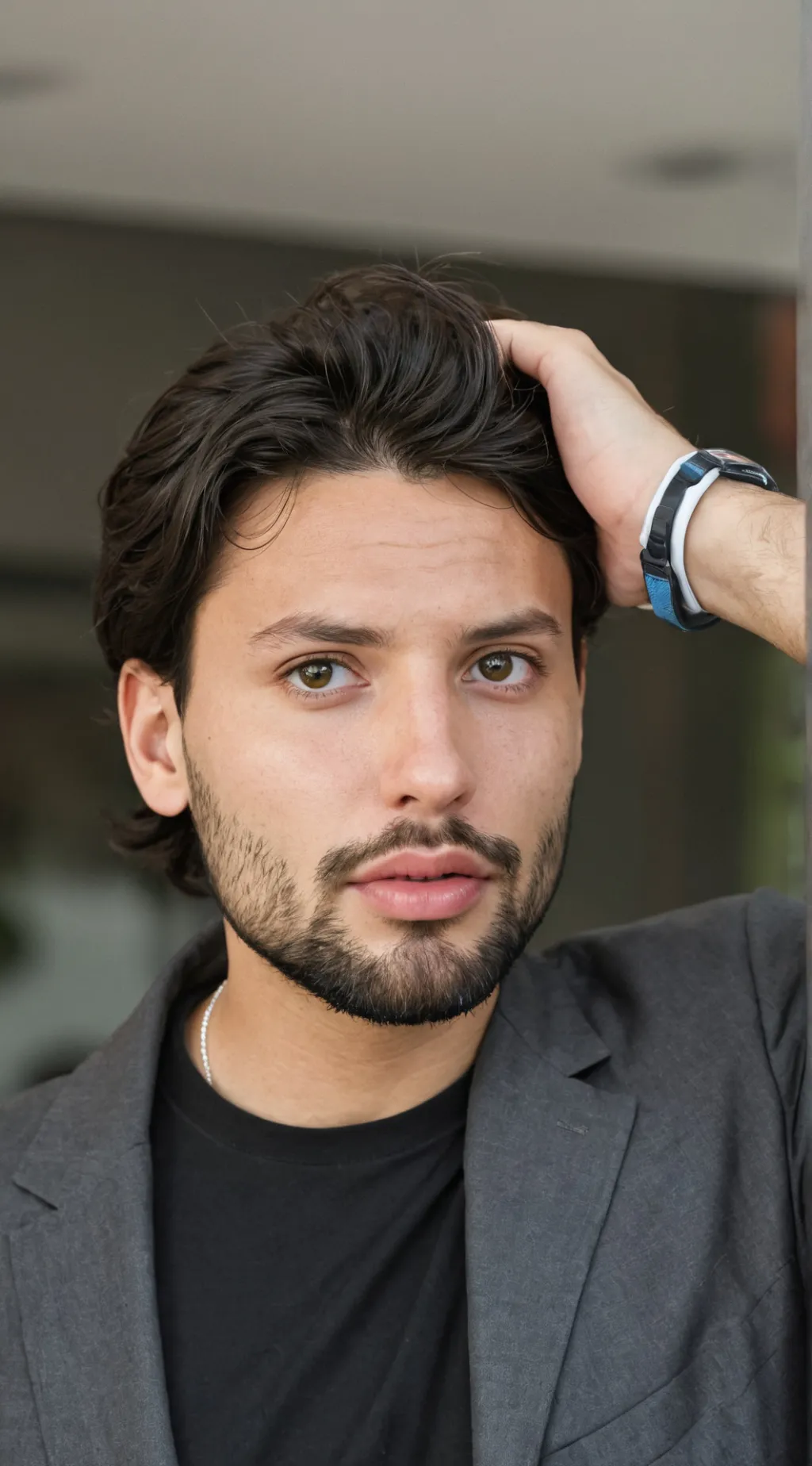 ai character: Matteo Suárez  background