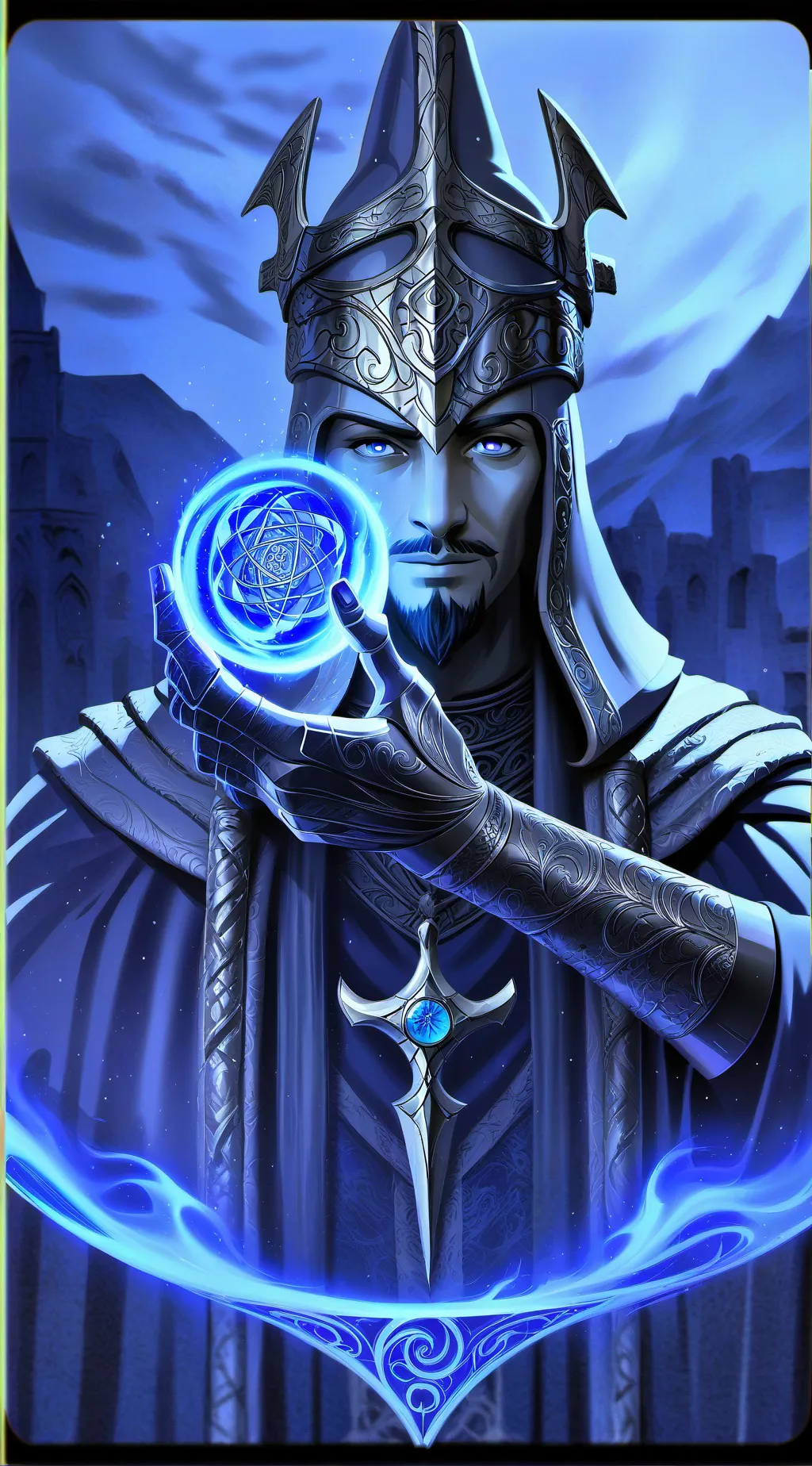 ai character: life or death background