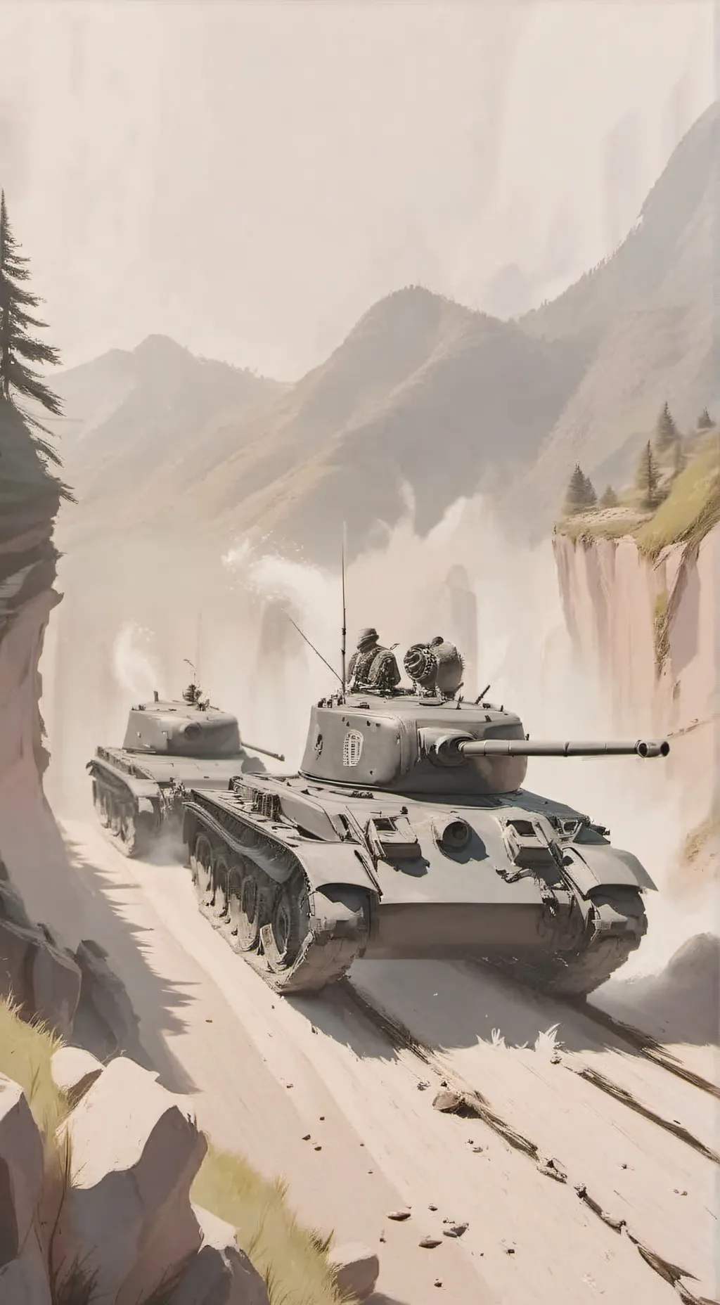 ai character: all my plas (crash background