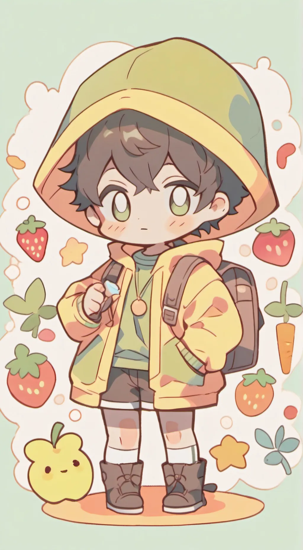 ai character: Damien background