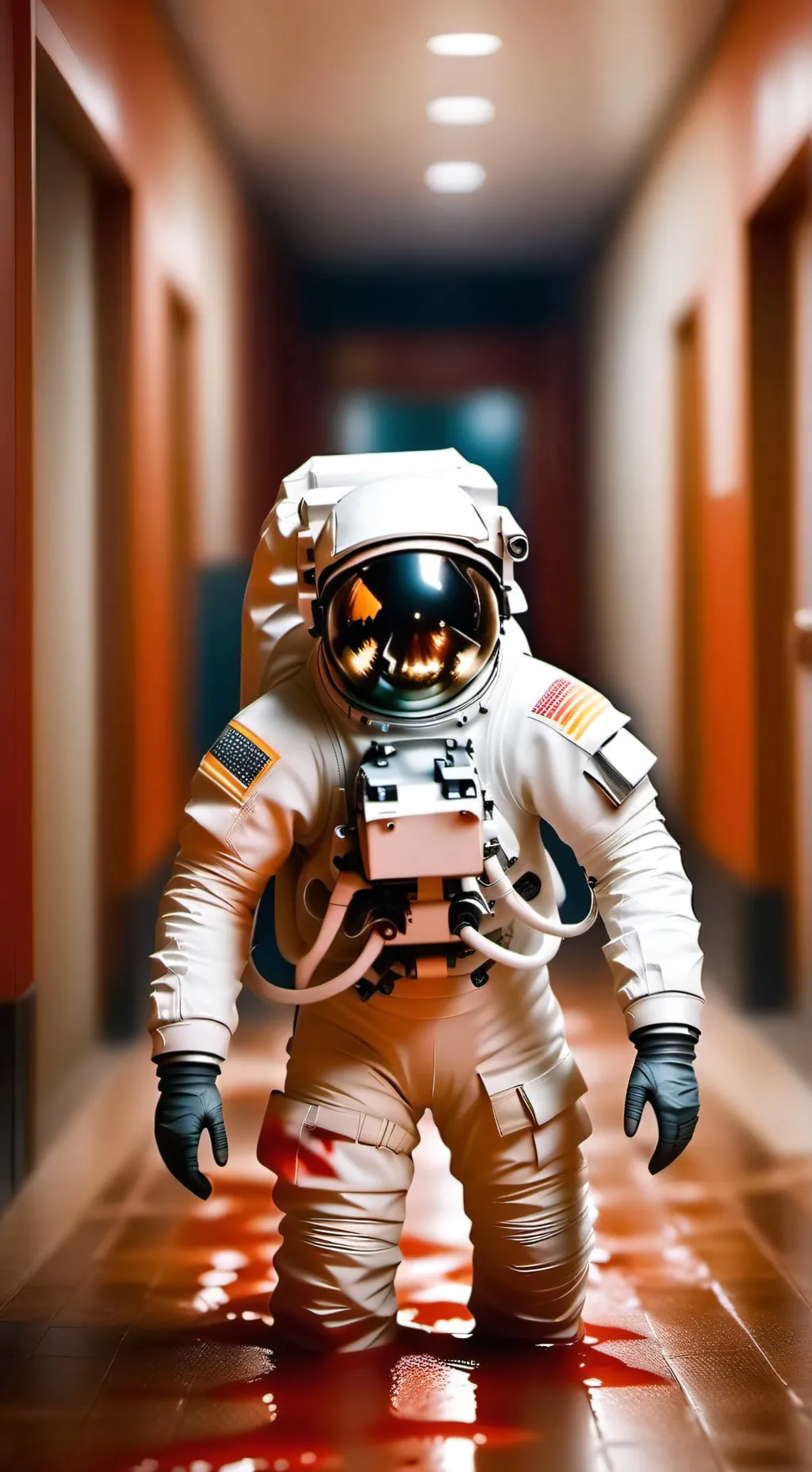 ai character: Among us RP background