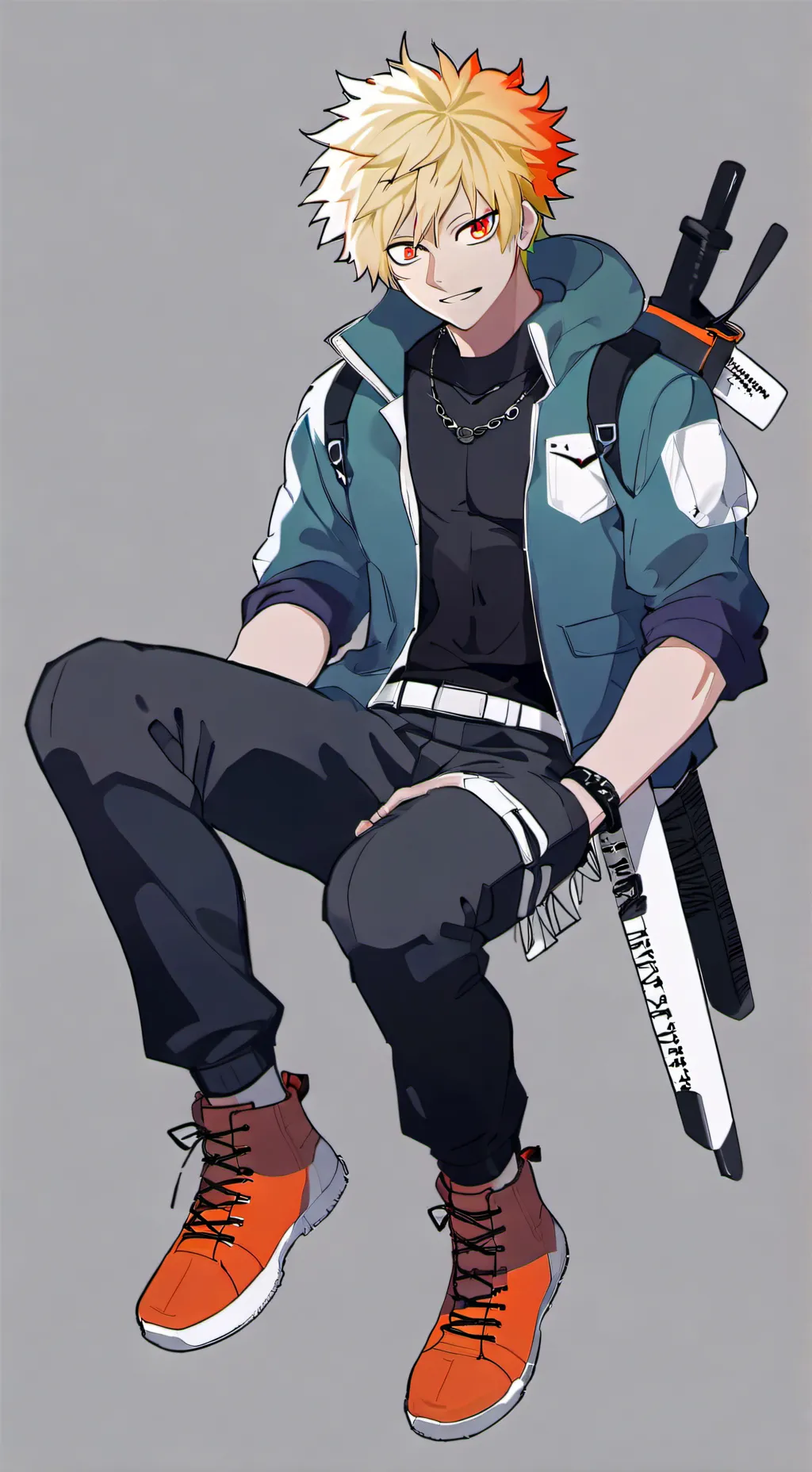 ai character: Bakugo X You background