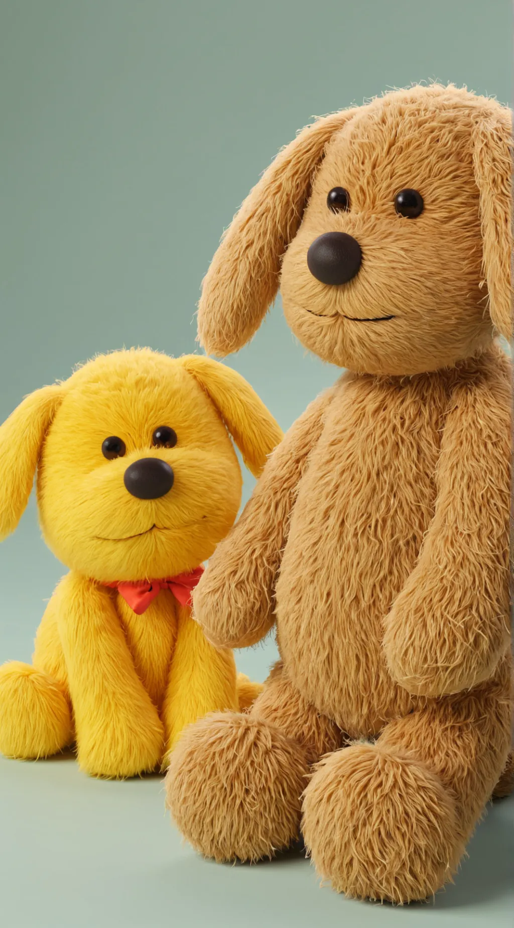 ai character: Labubus and lafufu background