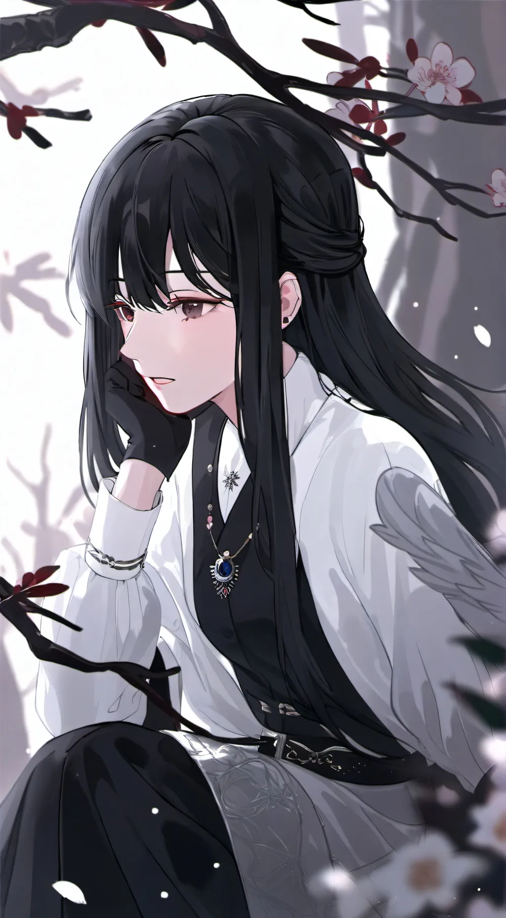 ai character: Alicia  background